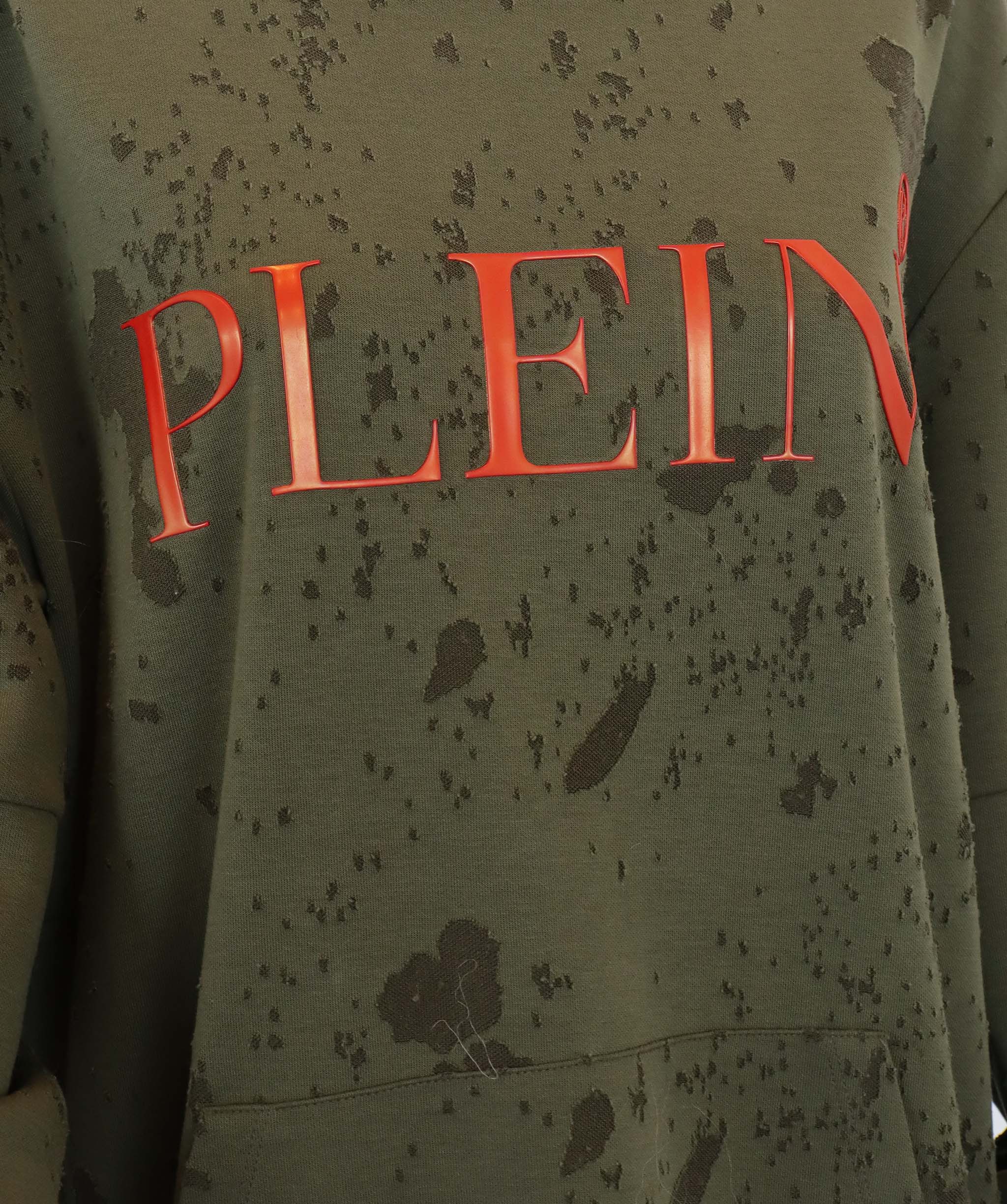 Sweatshirt Philipp plein Navy green ASC7138