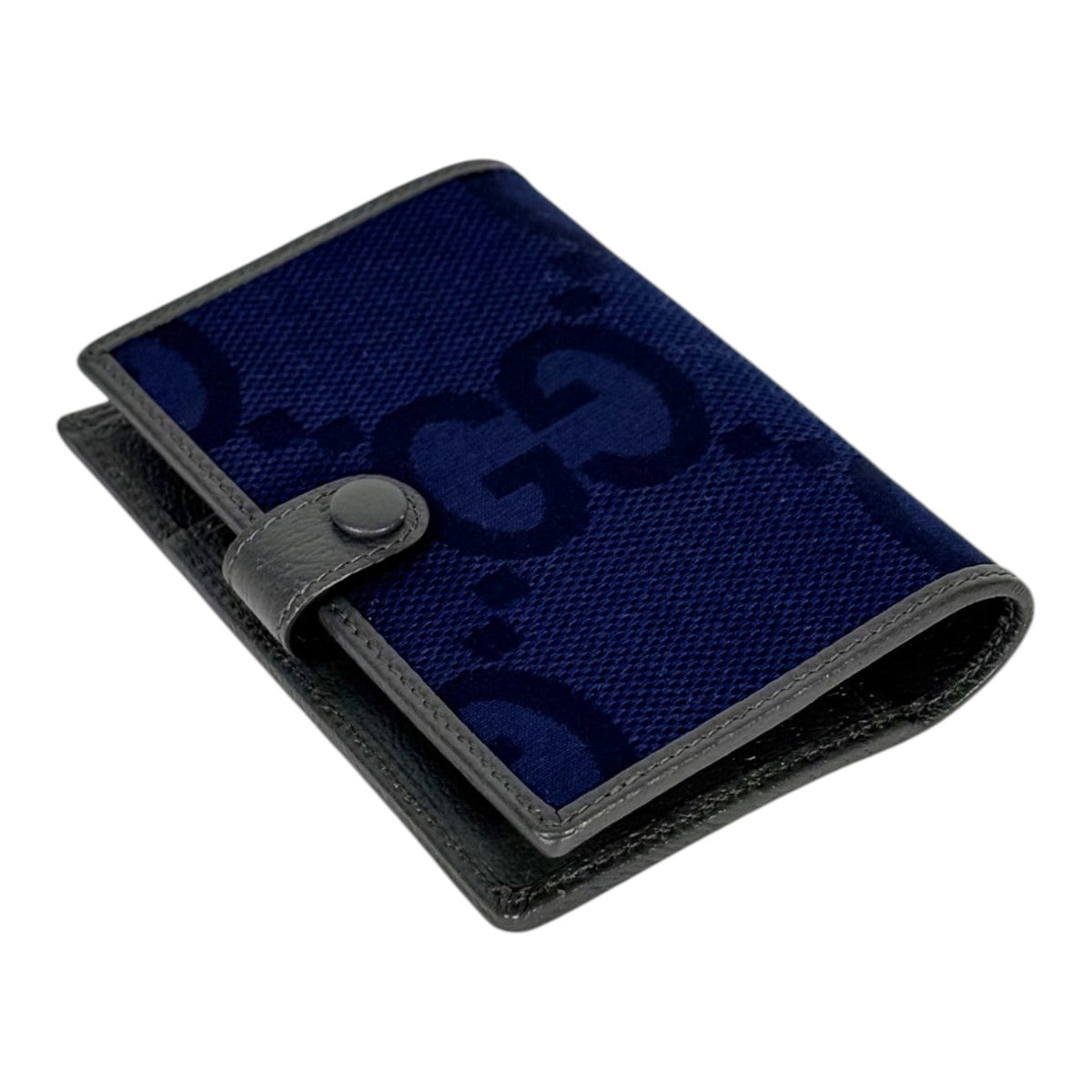 Gucci Blue Passport Holder Wallet