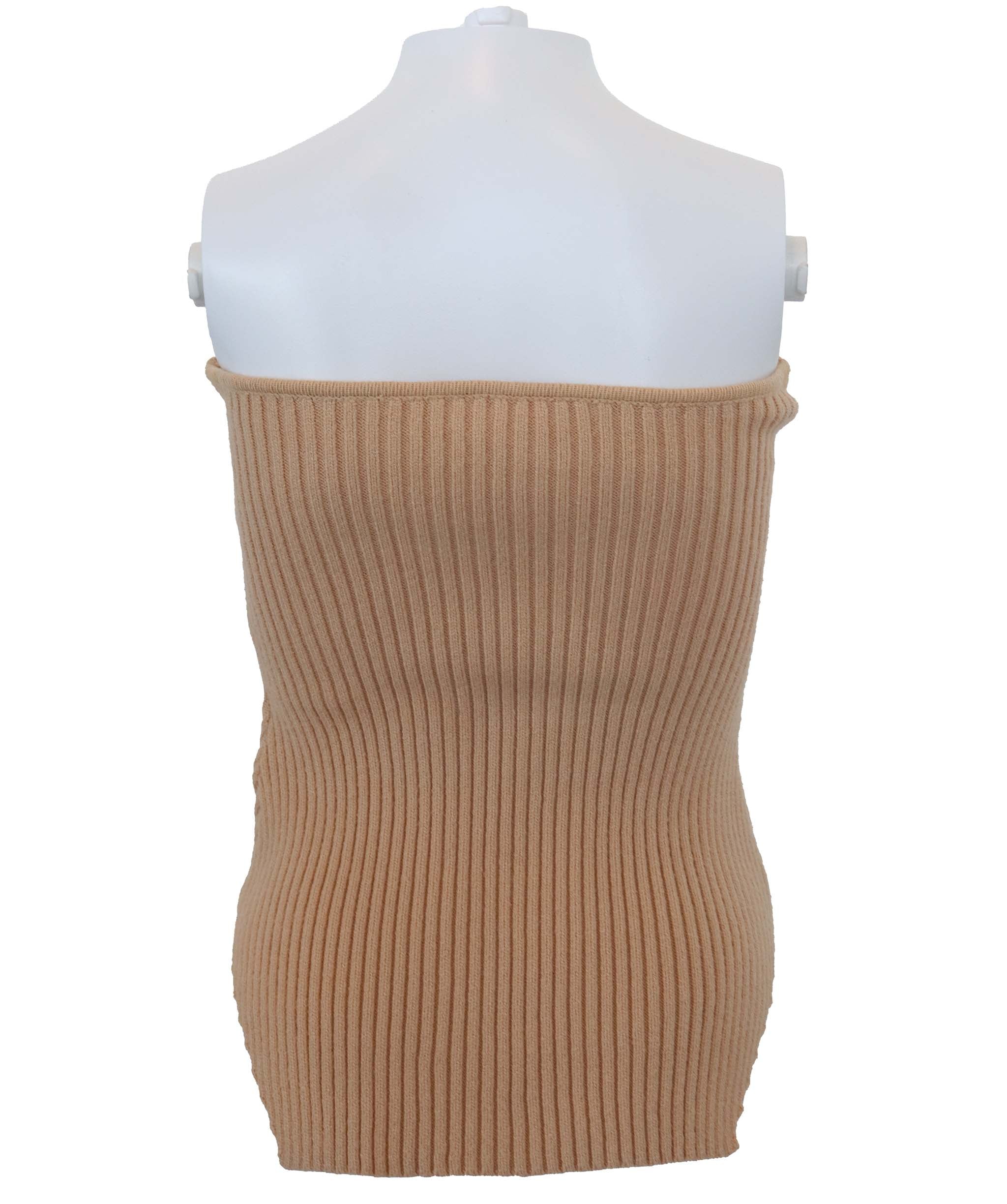 Tube blouse Chicle Frique brown ASC7181