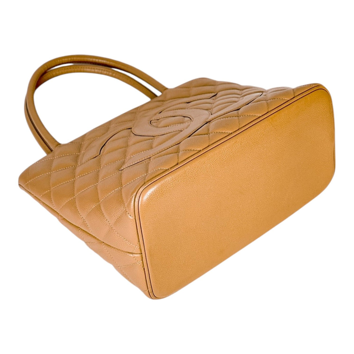 Chanel Medallion Caramel Tote Bag