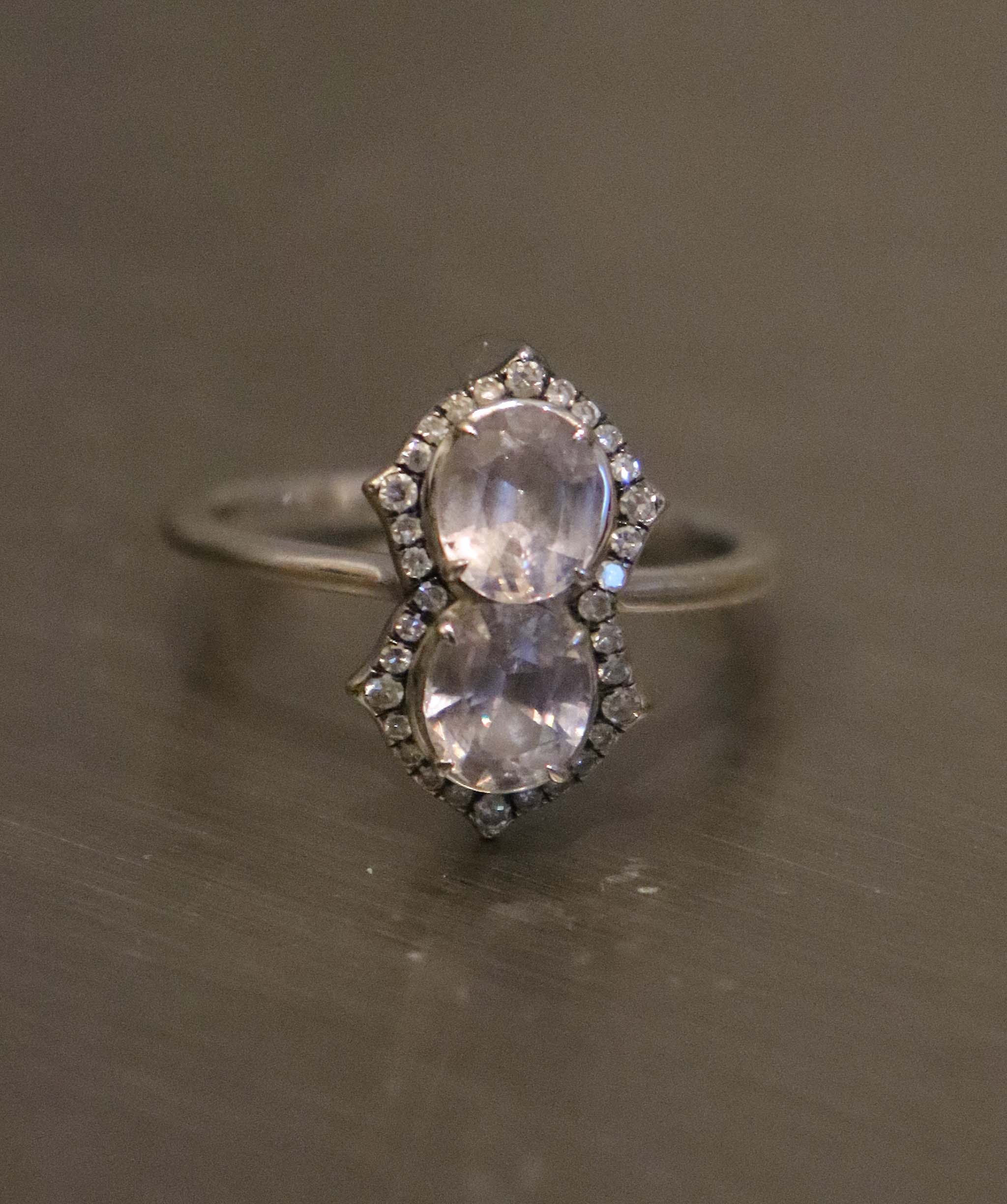 Grey spinel diamond us 6 AGC3692