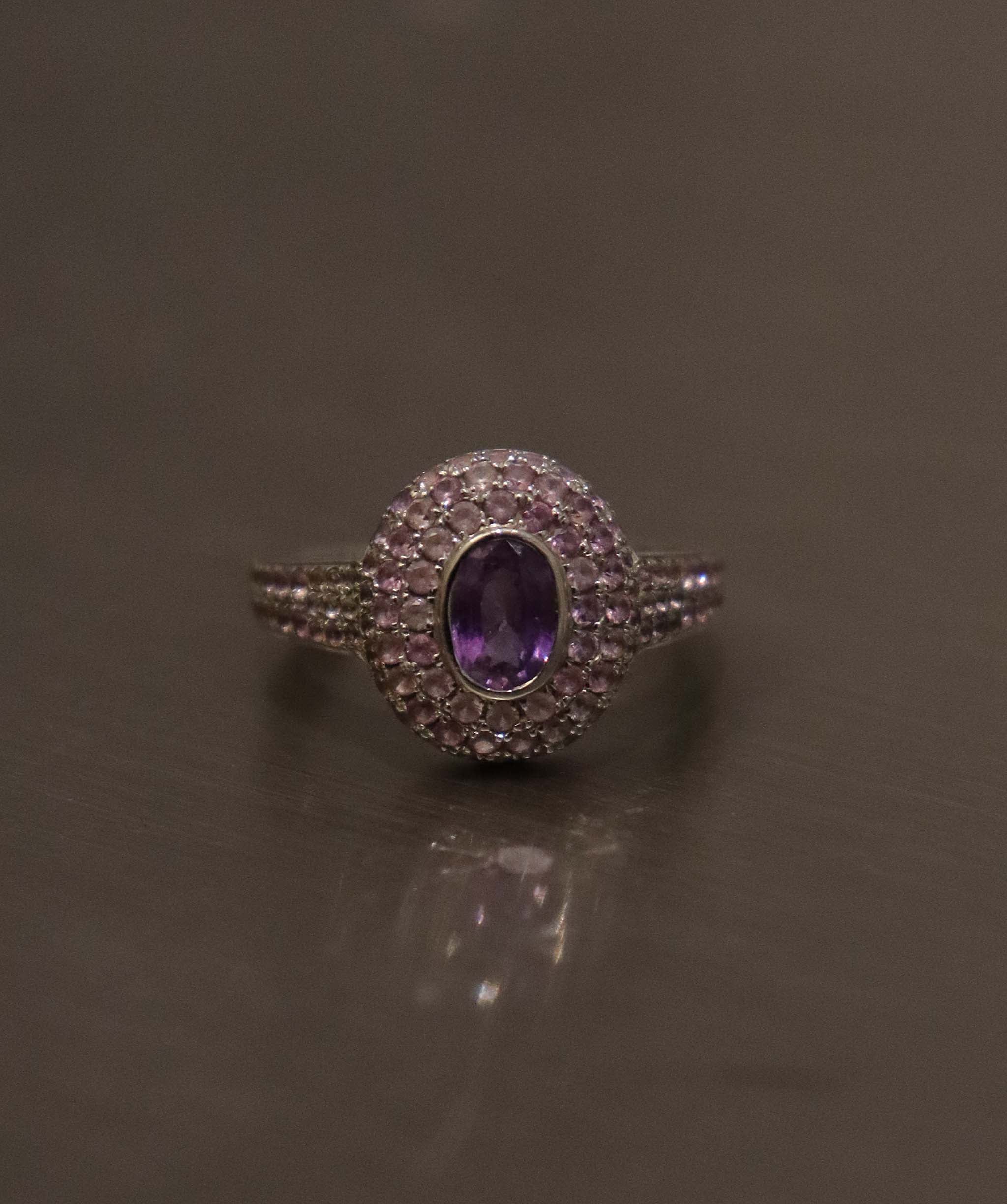 Maison H amethyst pinky 47 size AGC3705