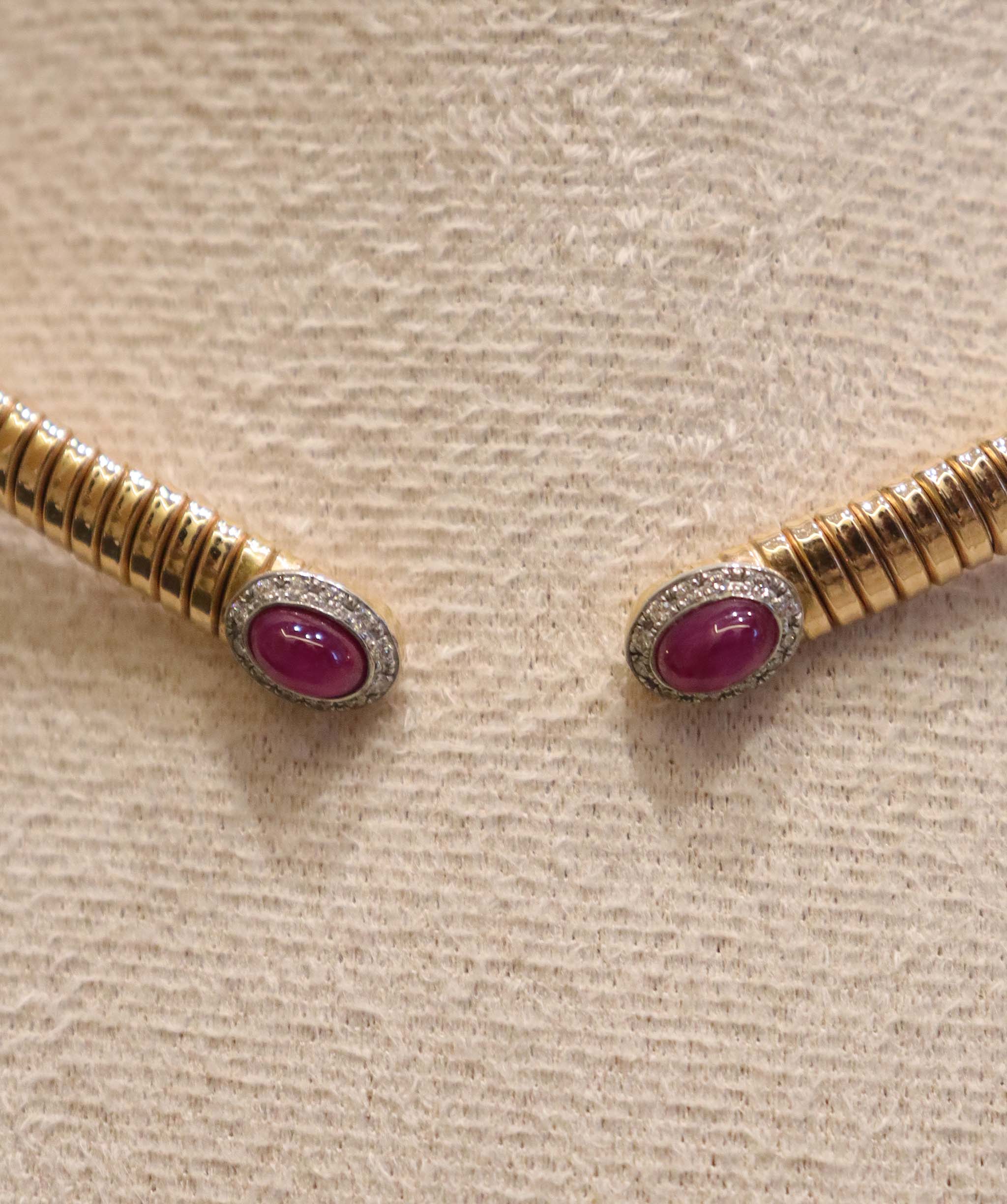 Rose gold ruby tubogas AGC3683