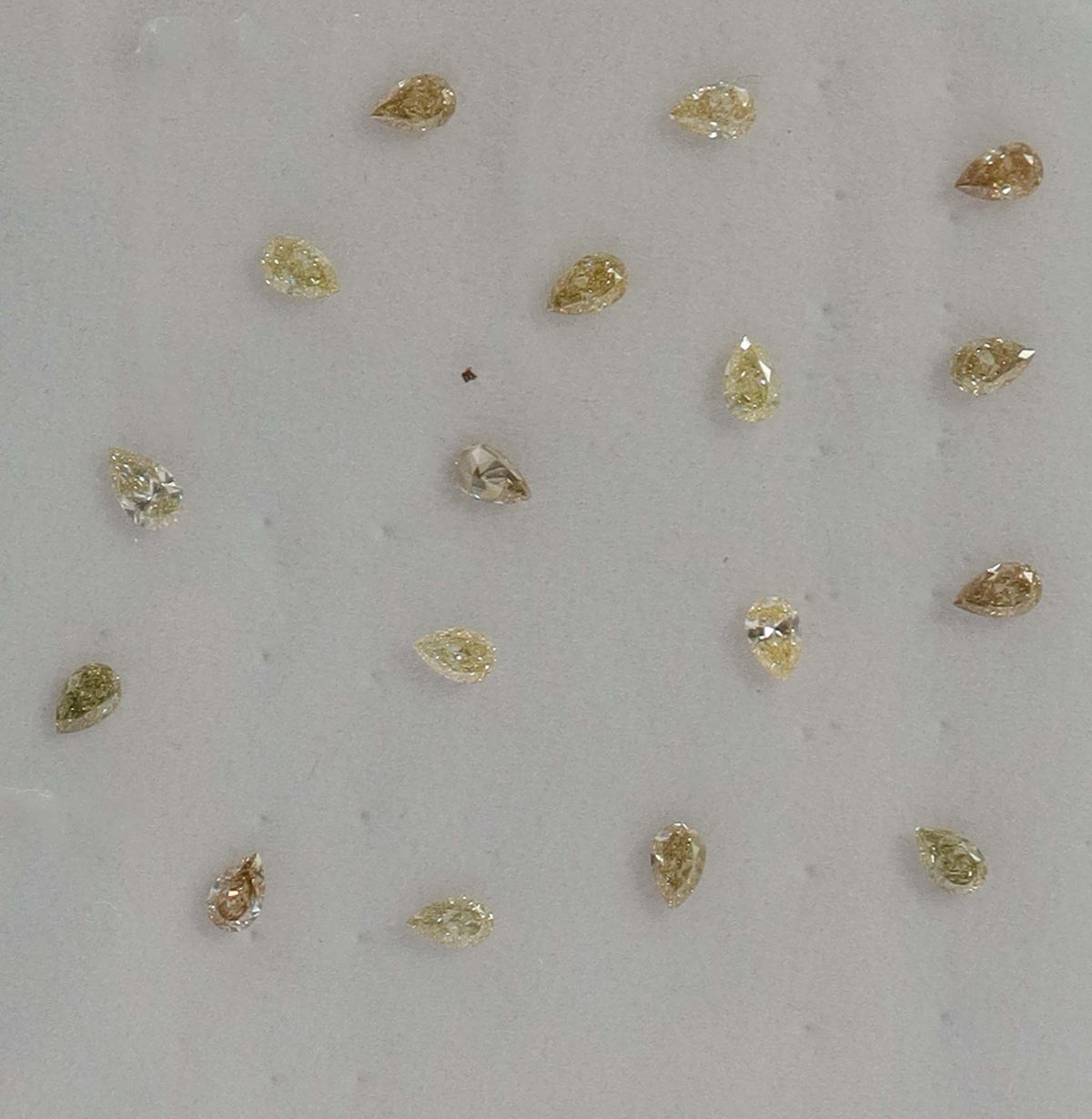 Fancy Yellow Pear Dia ANC2078