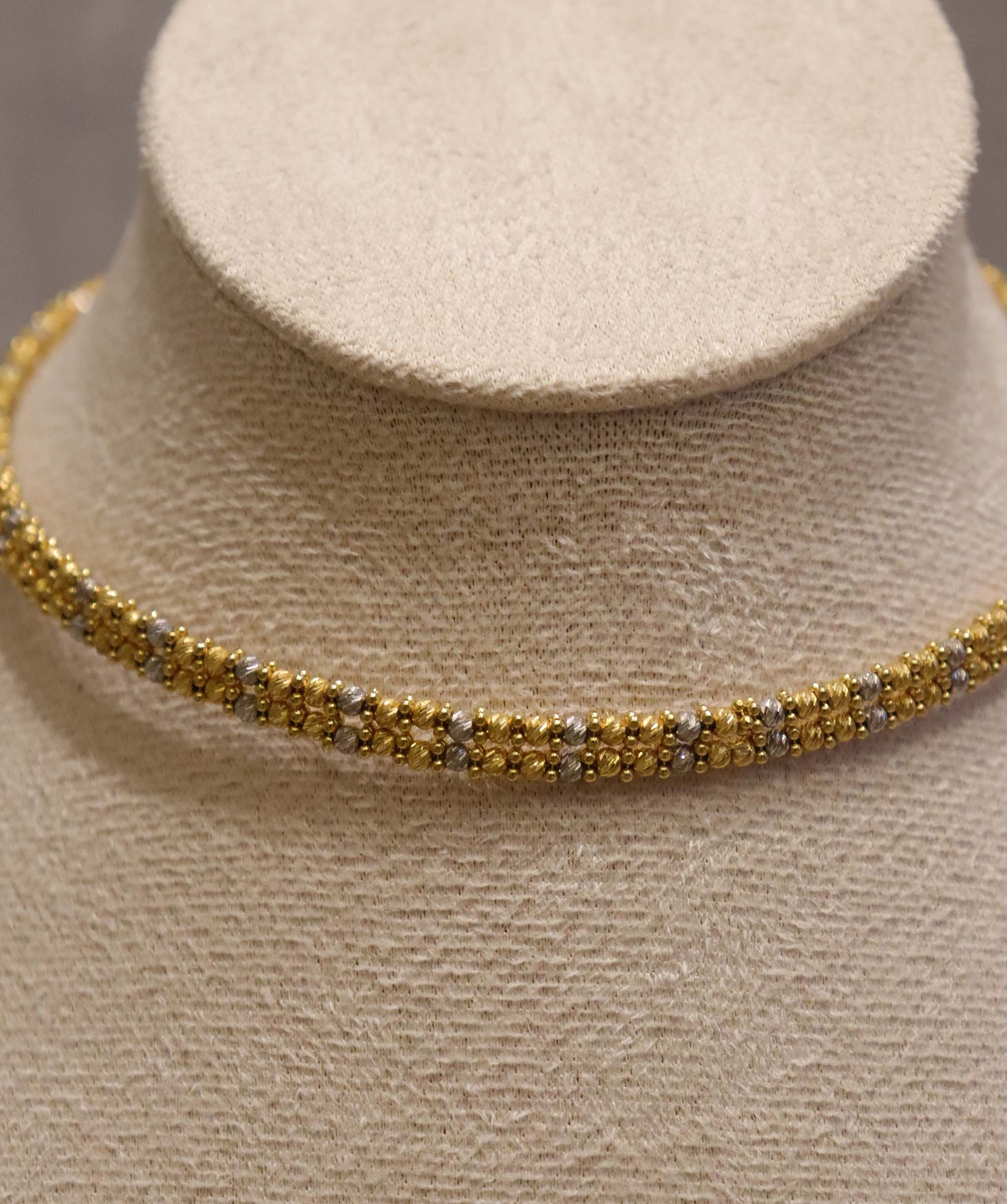 24 carat gold chocker AGC3682