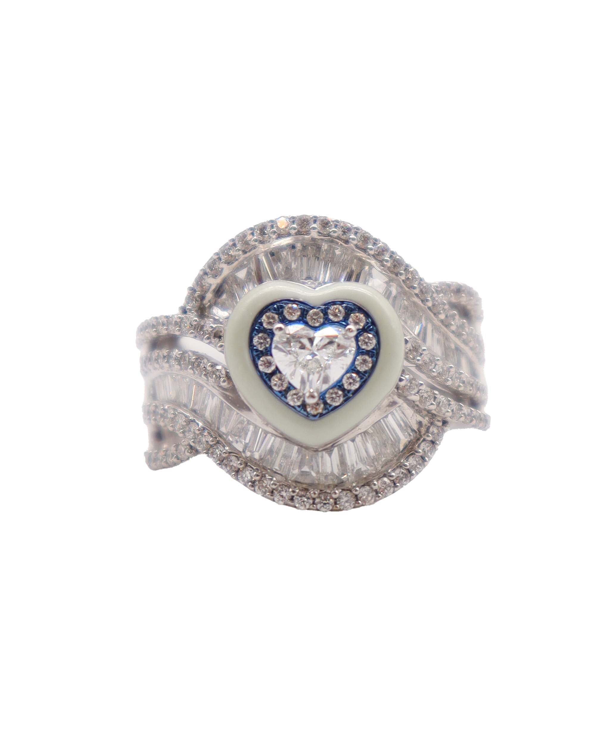 RING GOLD WT 6.19 DIA WT 1.55 SIZE EU-45