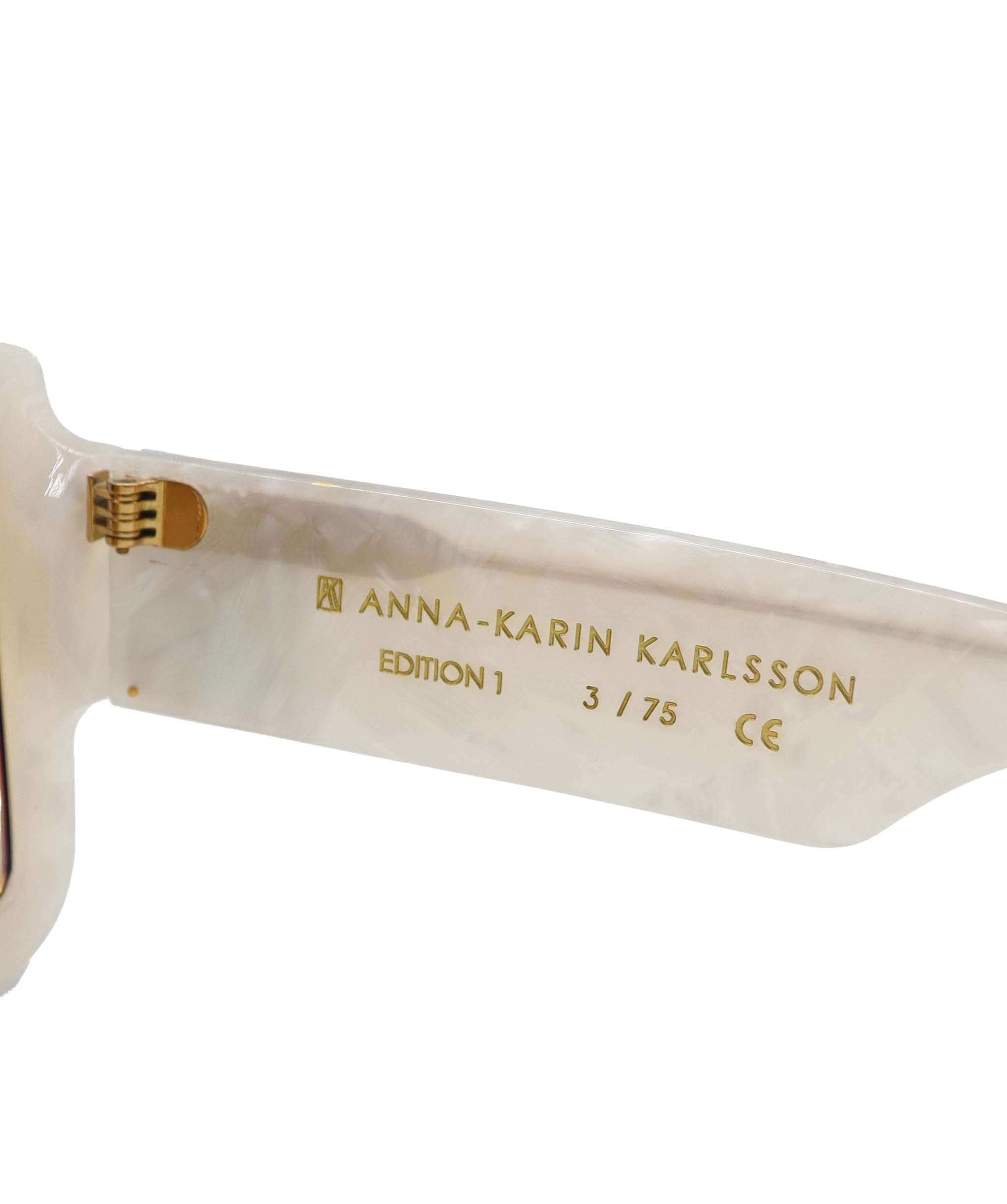 Sun Glass Anna-Karin Karlson white ASC7183