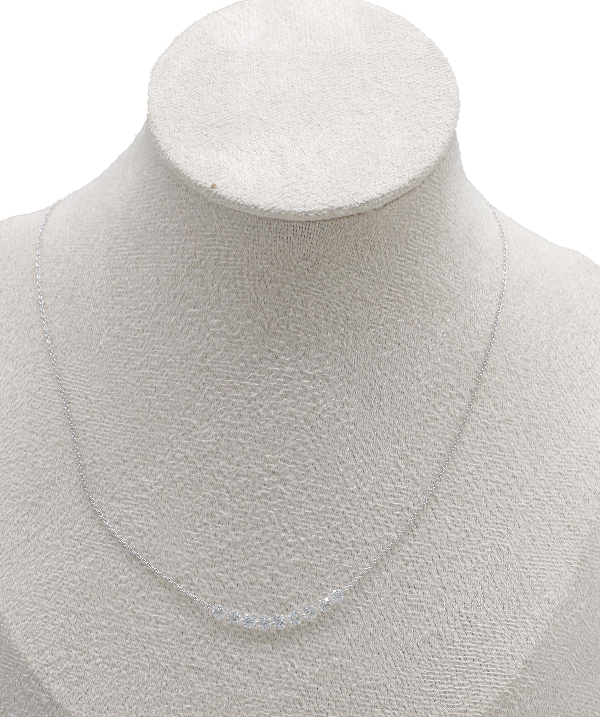 By Sabrina the twilight necklace -1.00ct Gold-1.58g 40cm C12970