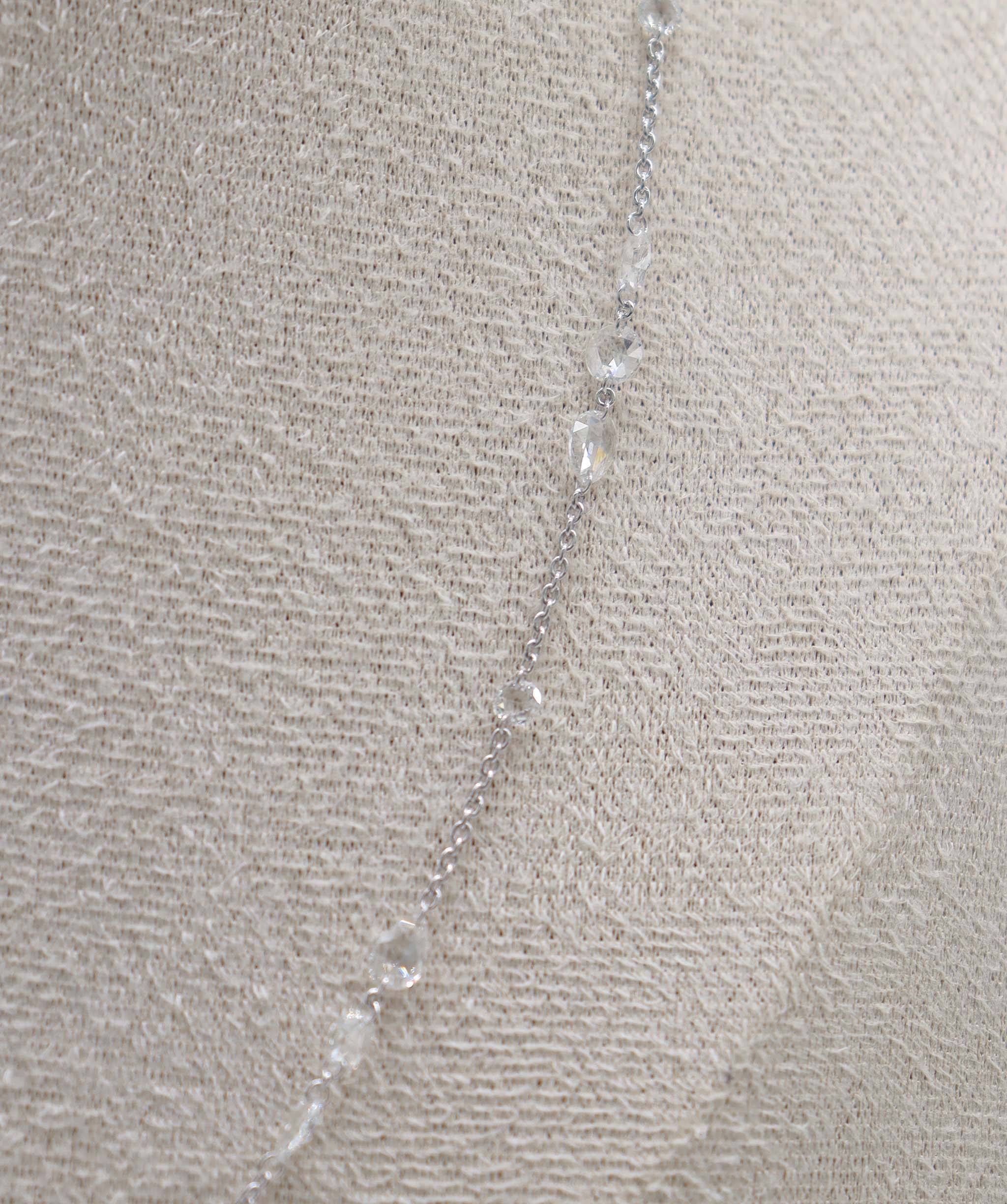 The twilight necklace TW-4.42ct Gold-2.65g 18" Pear C12971