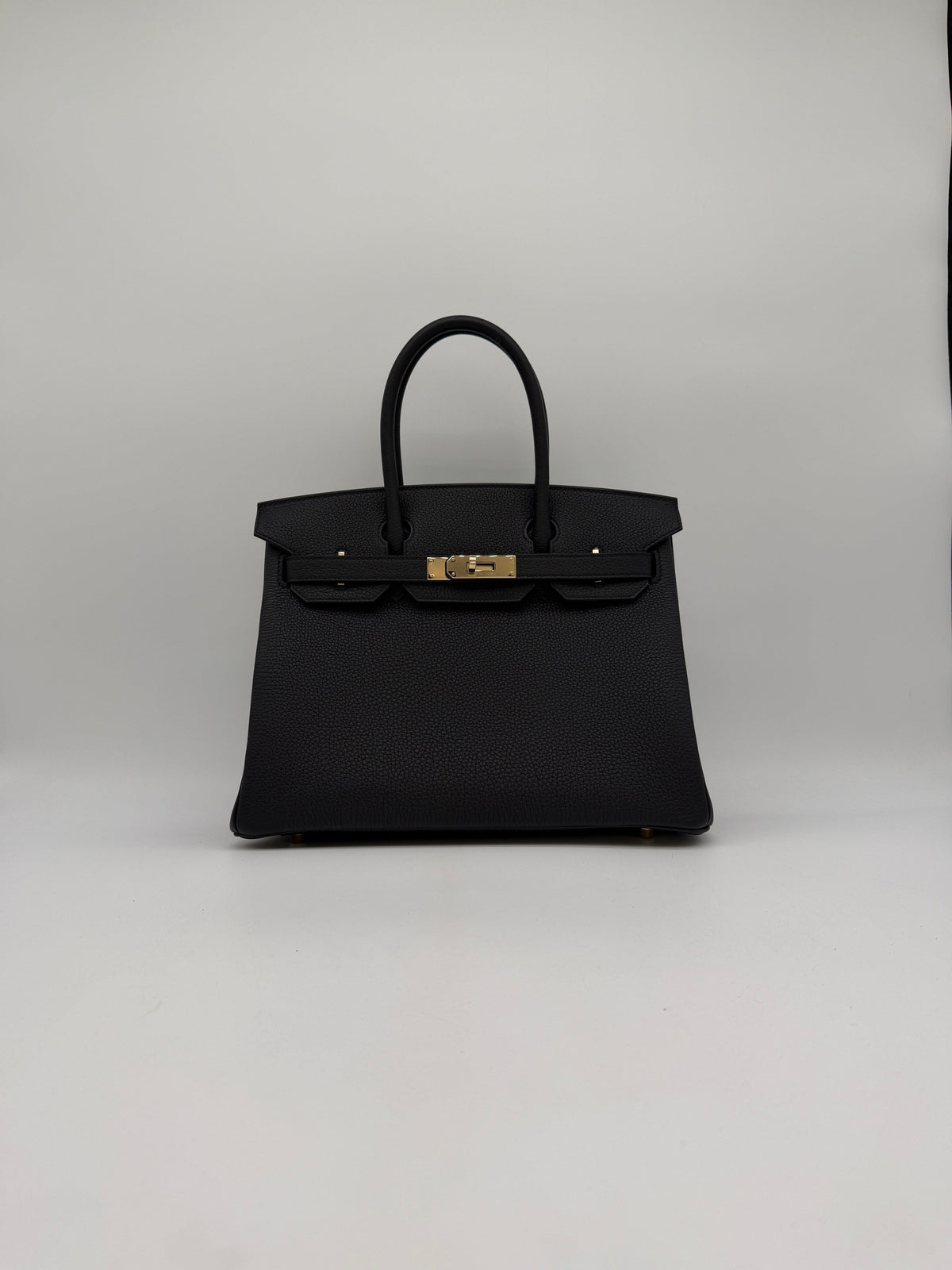 Prime Concierge Hermès Birkin 30 Black Togo Permabrass Hardware
