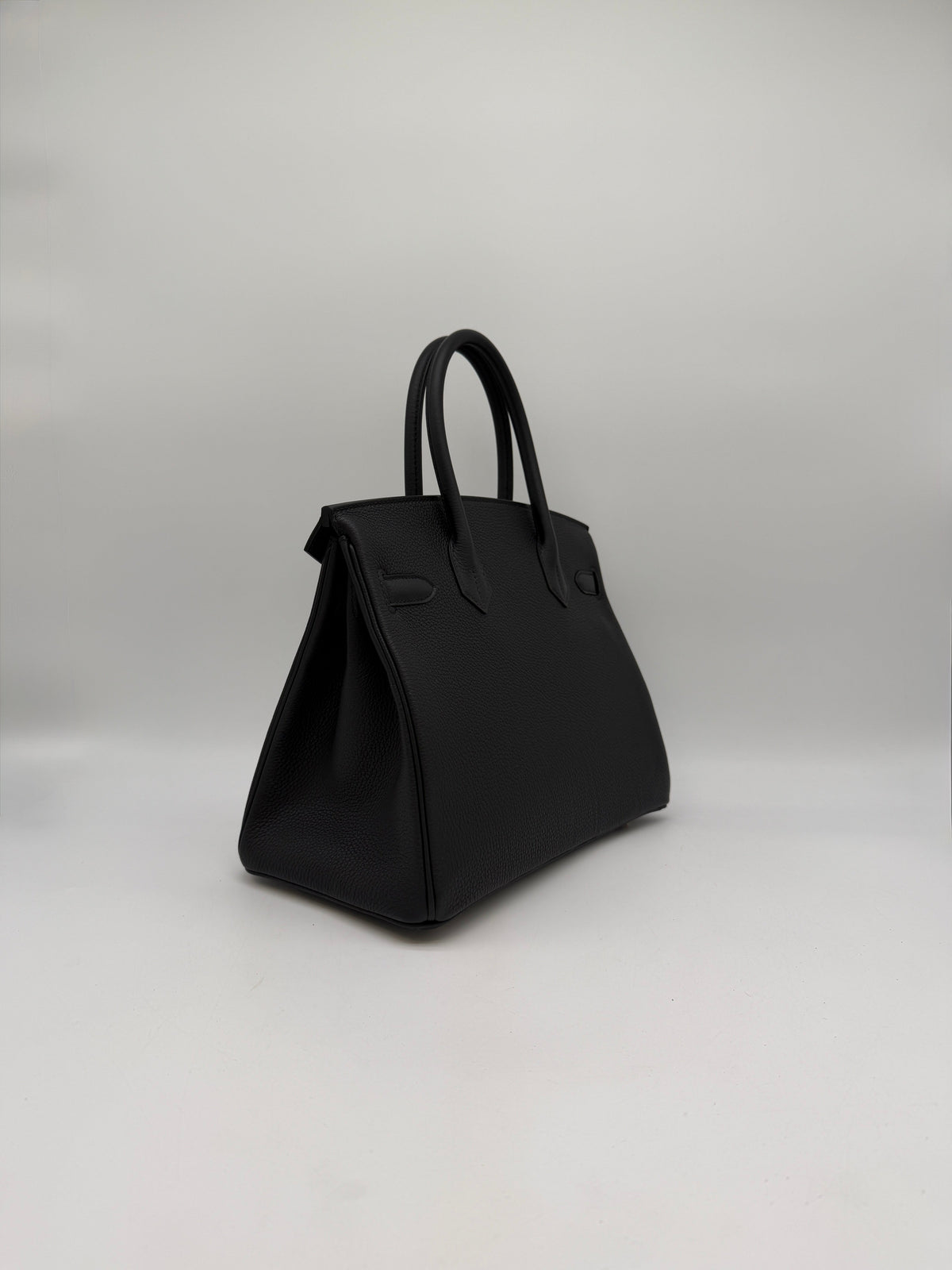 Hermès Birkin 30 Black Togo Permabrass Hardware