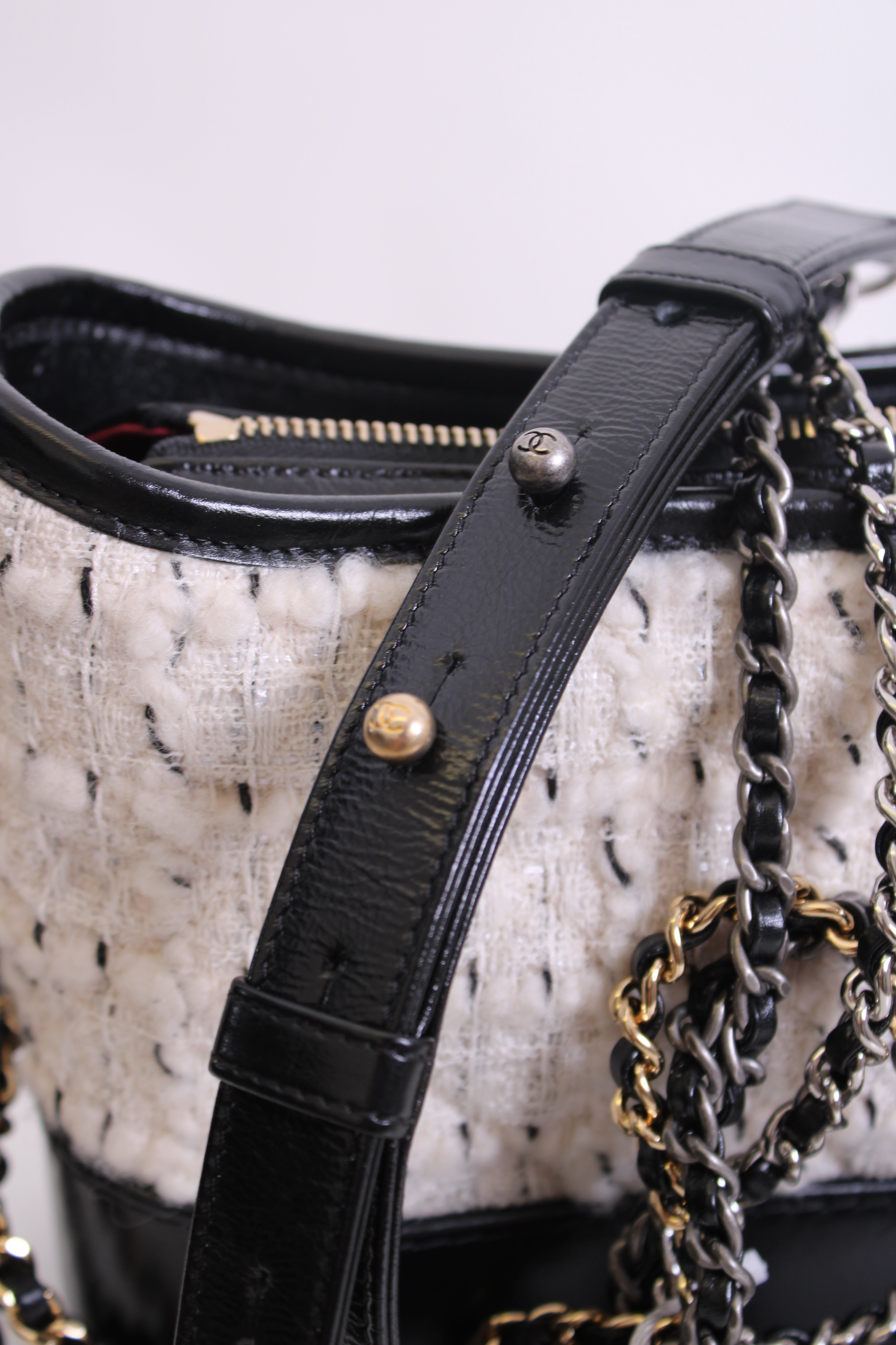 Black/ Beige Chanel Bag