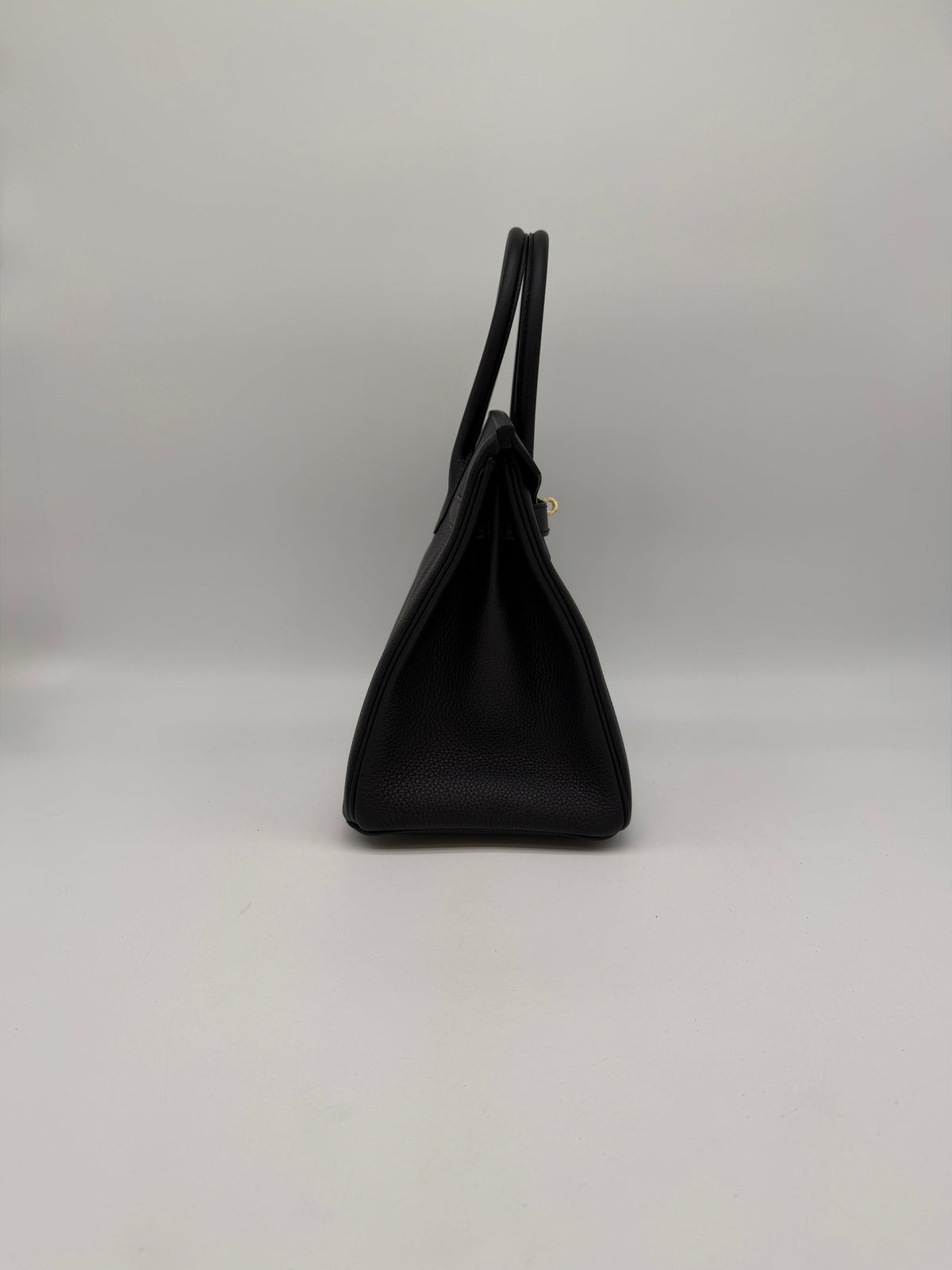 Hermès Birkin 30 Black Togo Permabrass Hardware