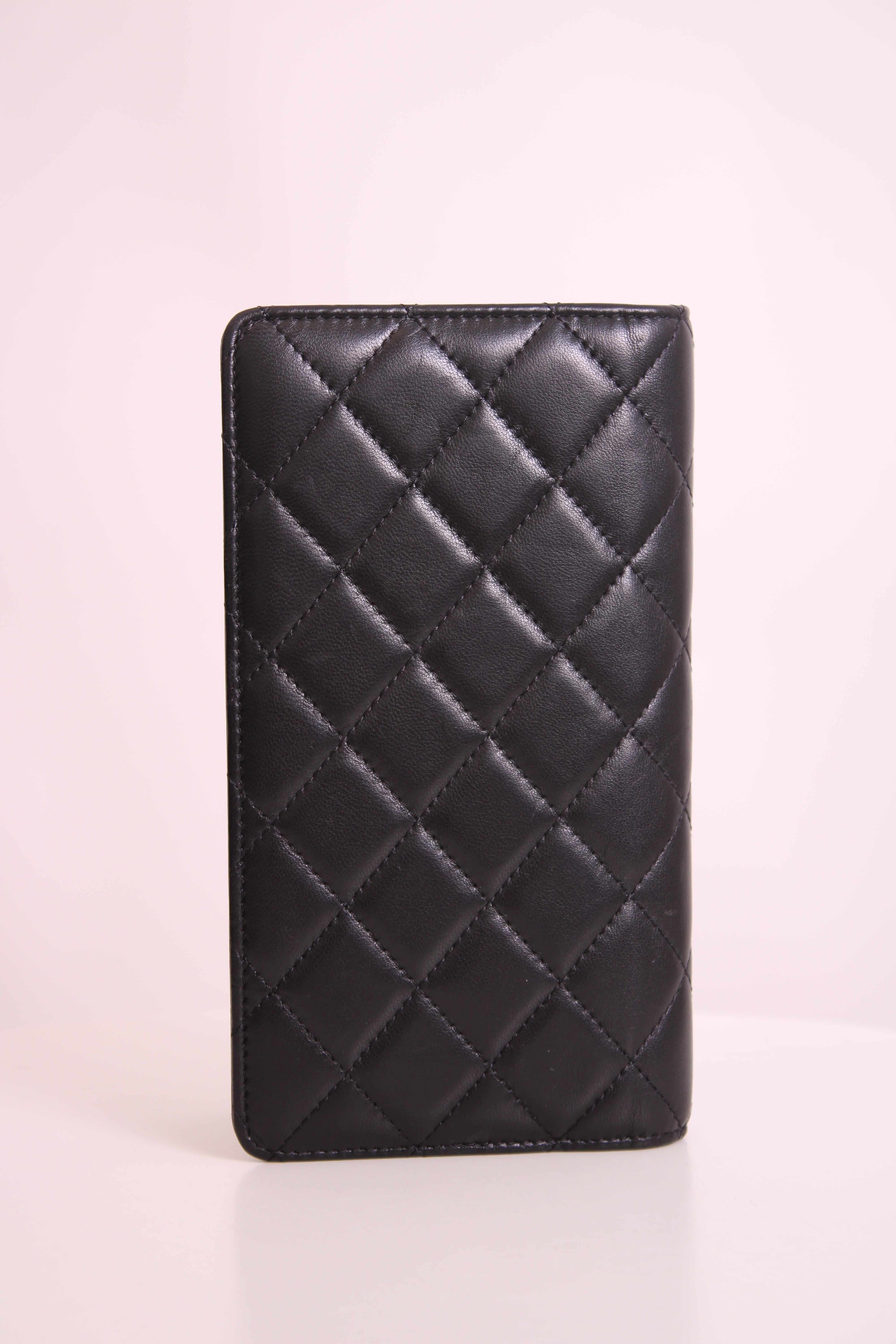 Chanel Quilted Lambskin Agenda Black