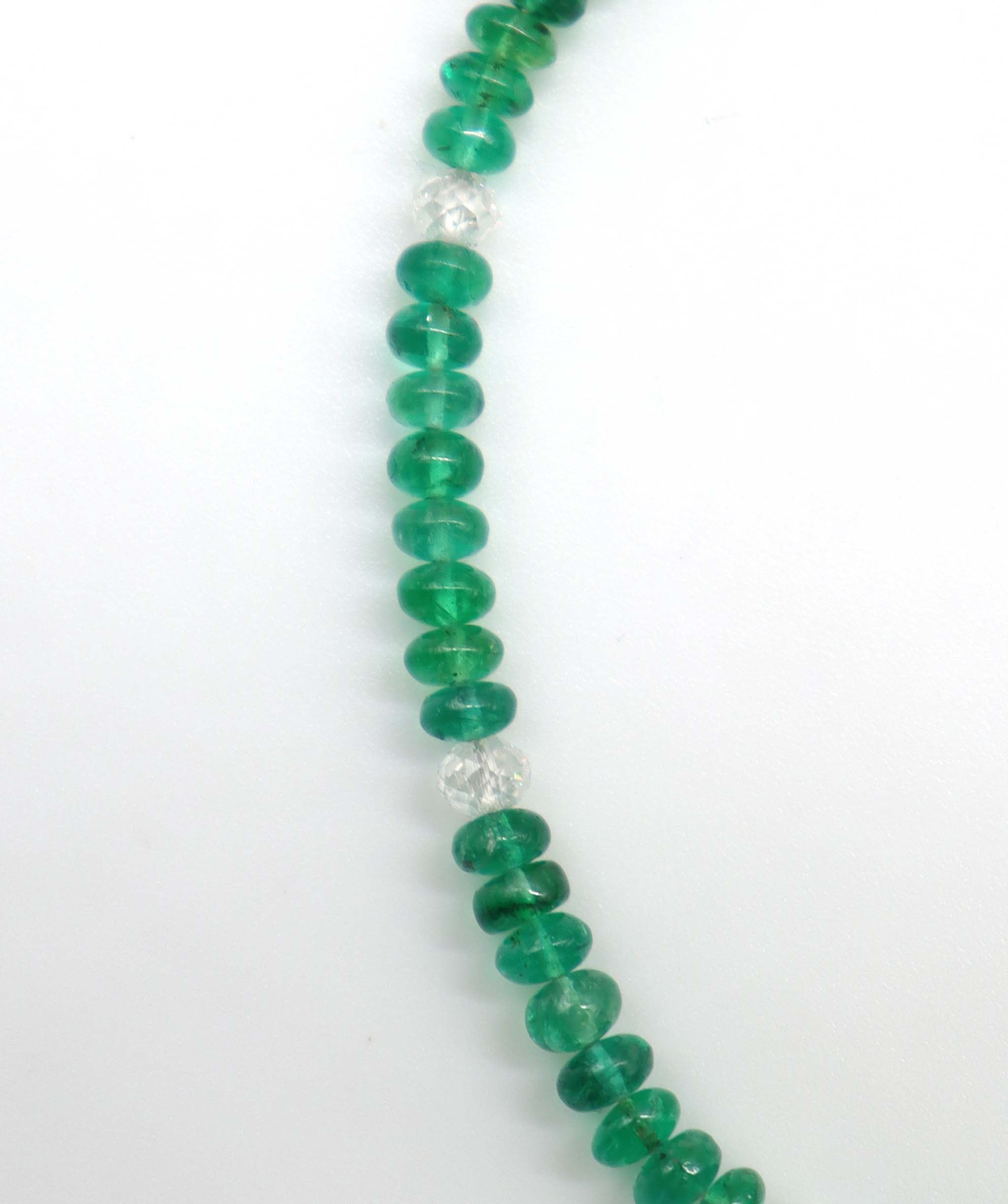 By Sabrina Green empress emerald bracelet 20.49CT Gold-0.69g 18cm Emerald B3241