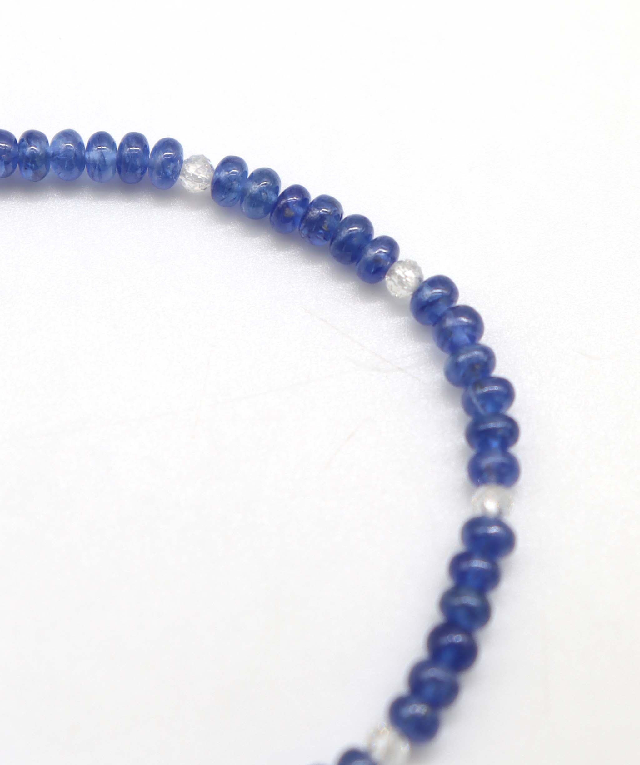 By Sabrina a royal bracelet -22.26ct Gold-0.68g 17cm Blue sapphire B3120-1