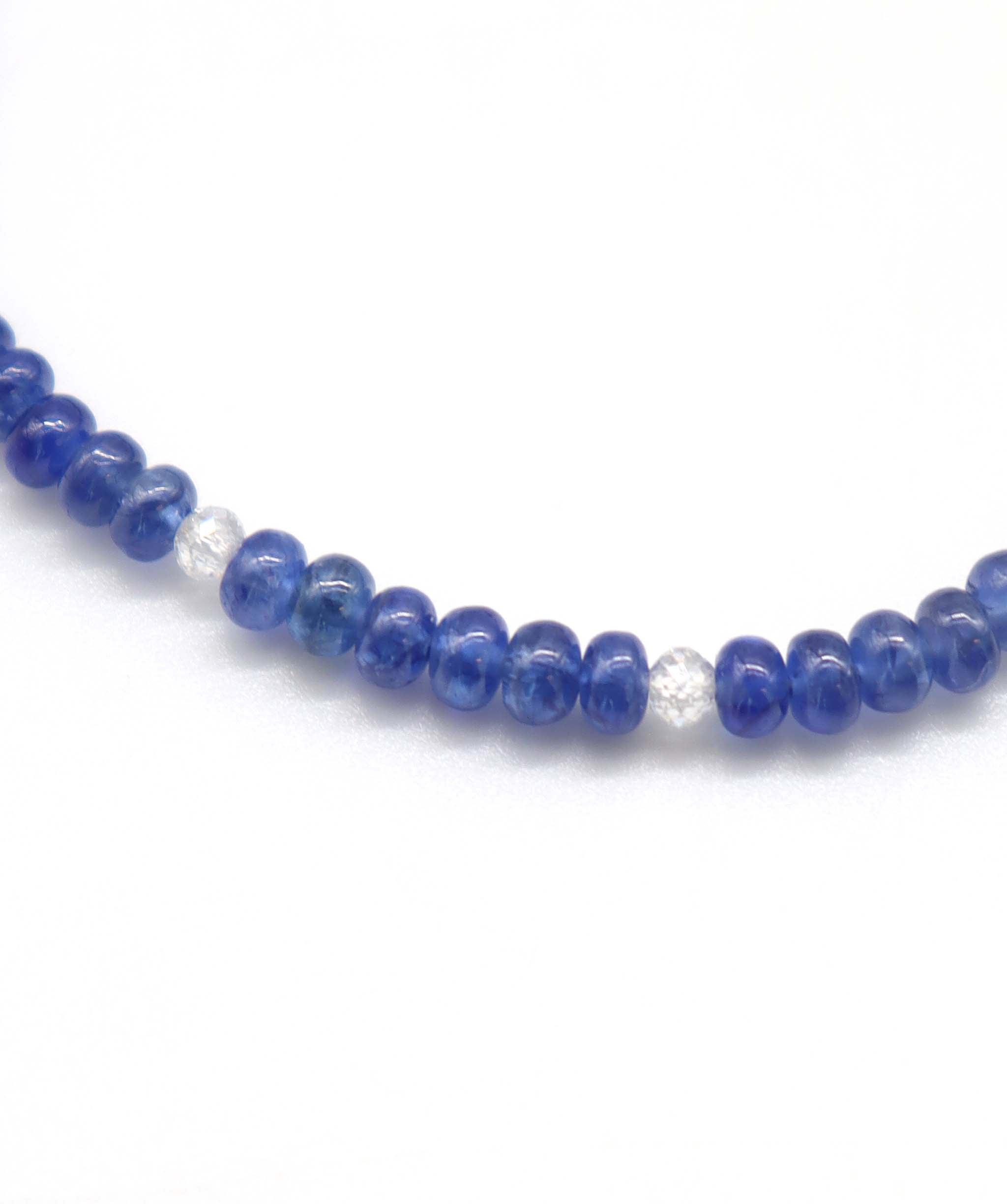 By Sabrina a royal bracelet -22.26ct Gold-0.68g 17cm Blue sapphire B3120-1