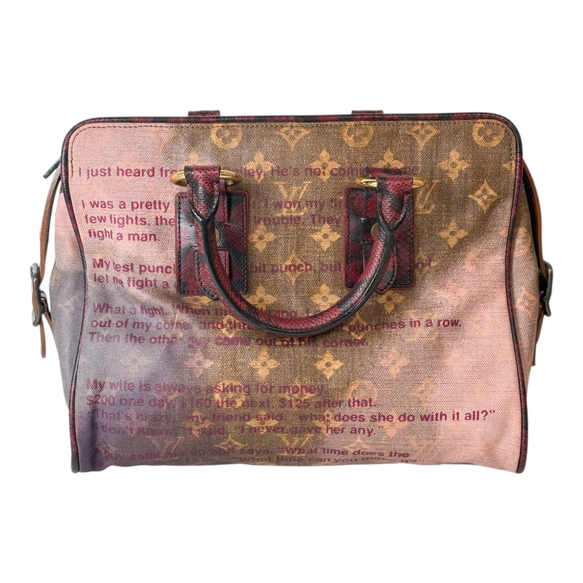 Louis Vuitton X Richard Prince Monogram Graduate Bag