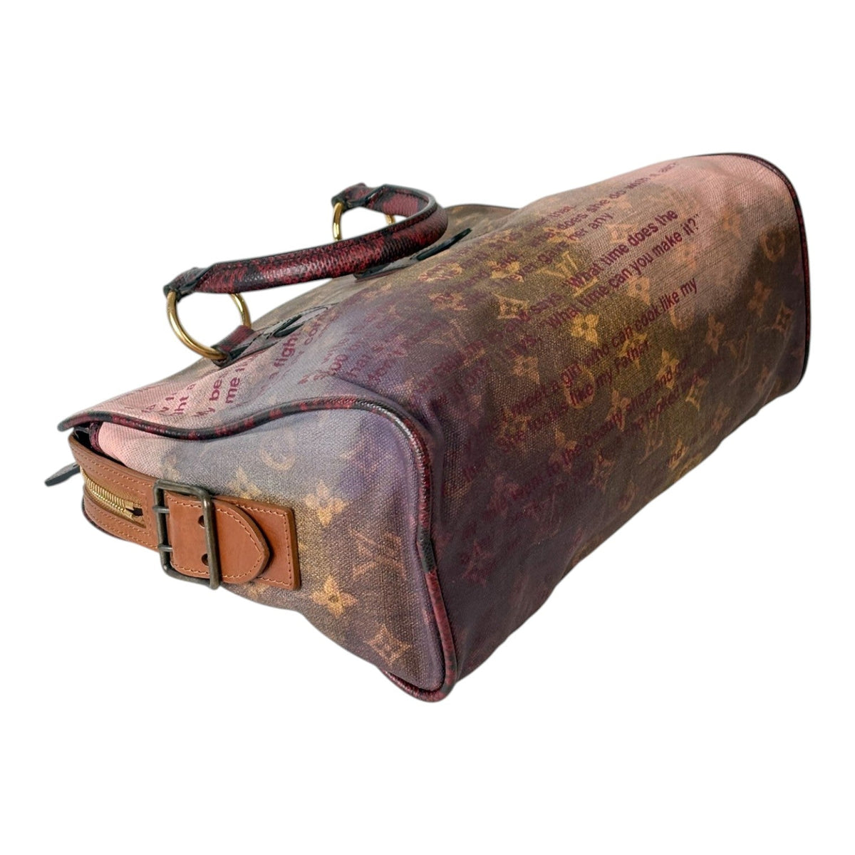 Louis Vuitton X Richard Prince Monogram Graduate Bag