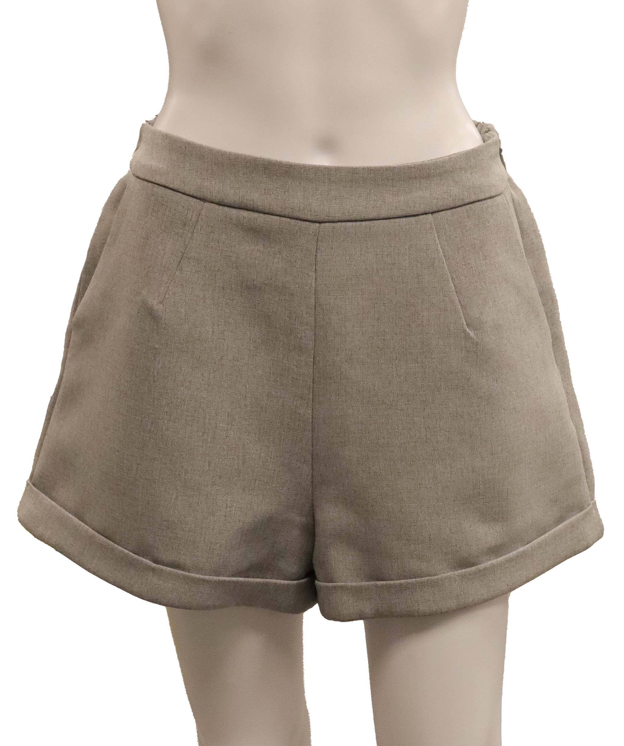 L.A SPACE Modern Gray Tailored Shorts and jacket - 12UK DXBCS0718