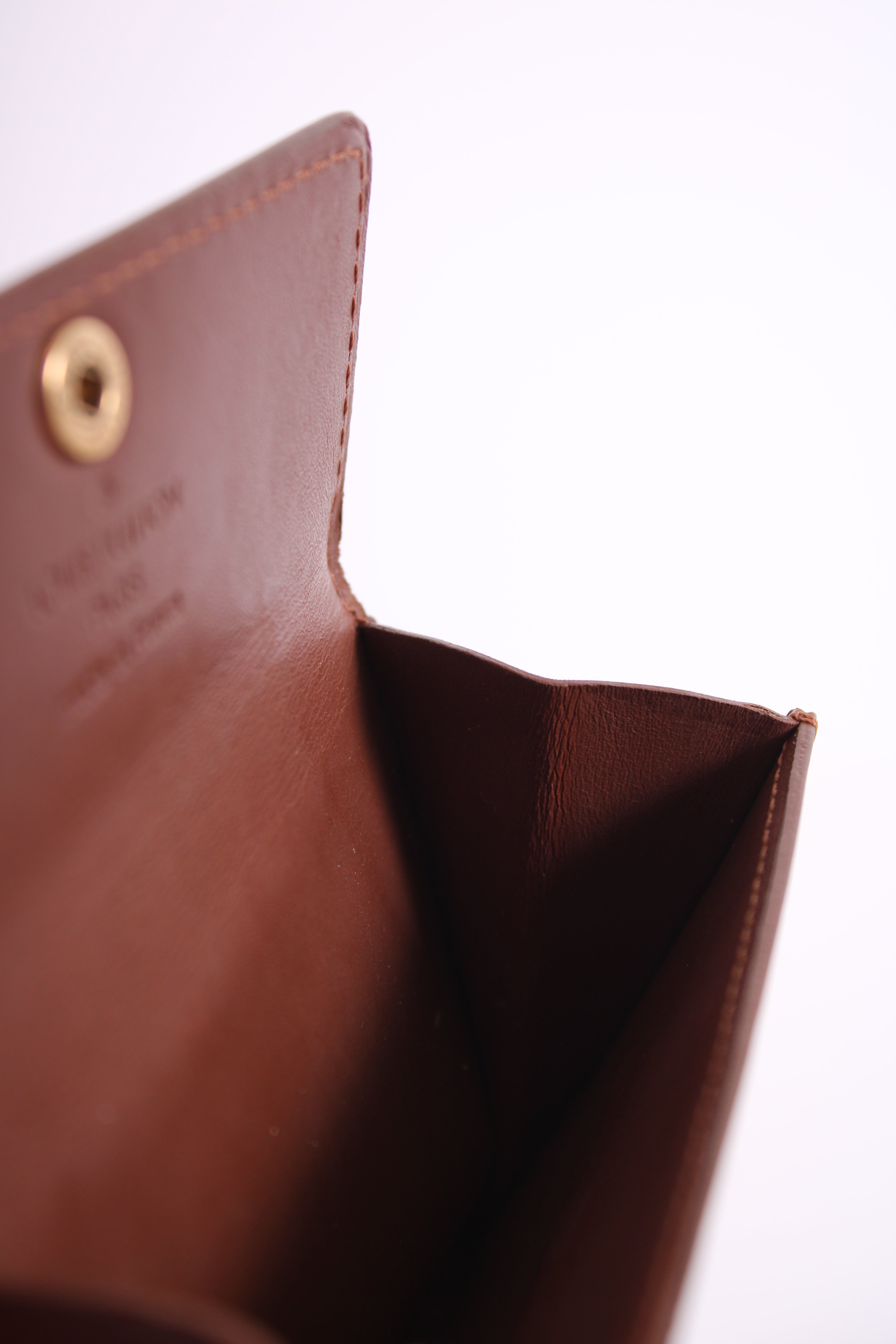Louis Vuitton Monogram Vernis Coin Wallet Bronze