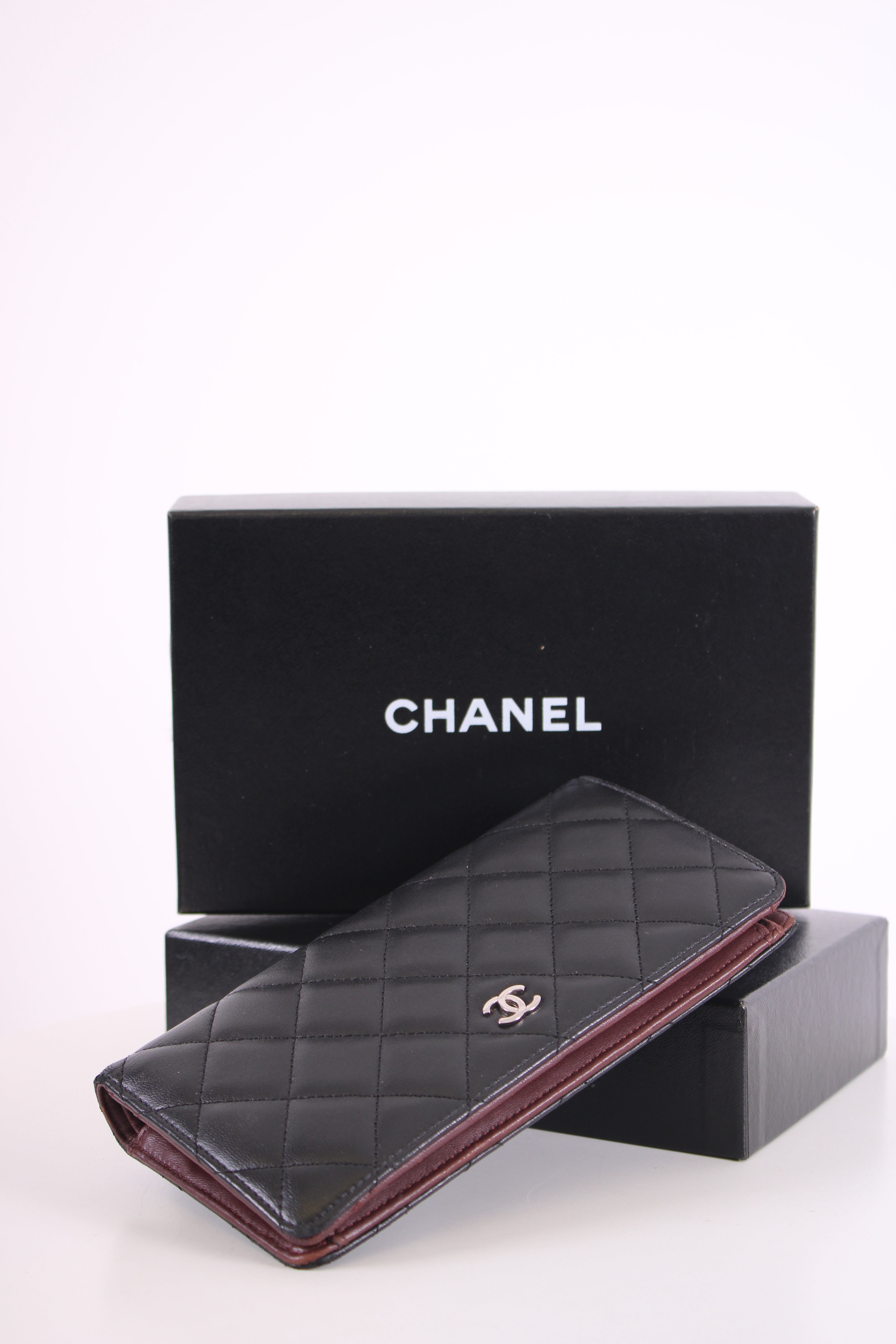 Chanel Classic Wallet Black Lambskin
