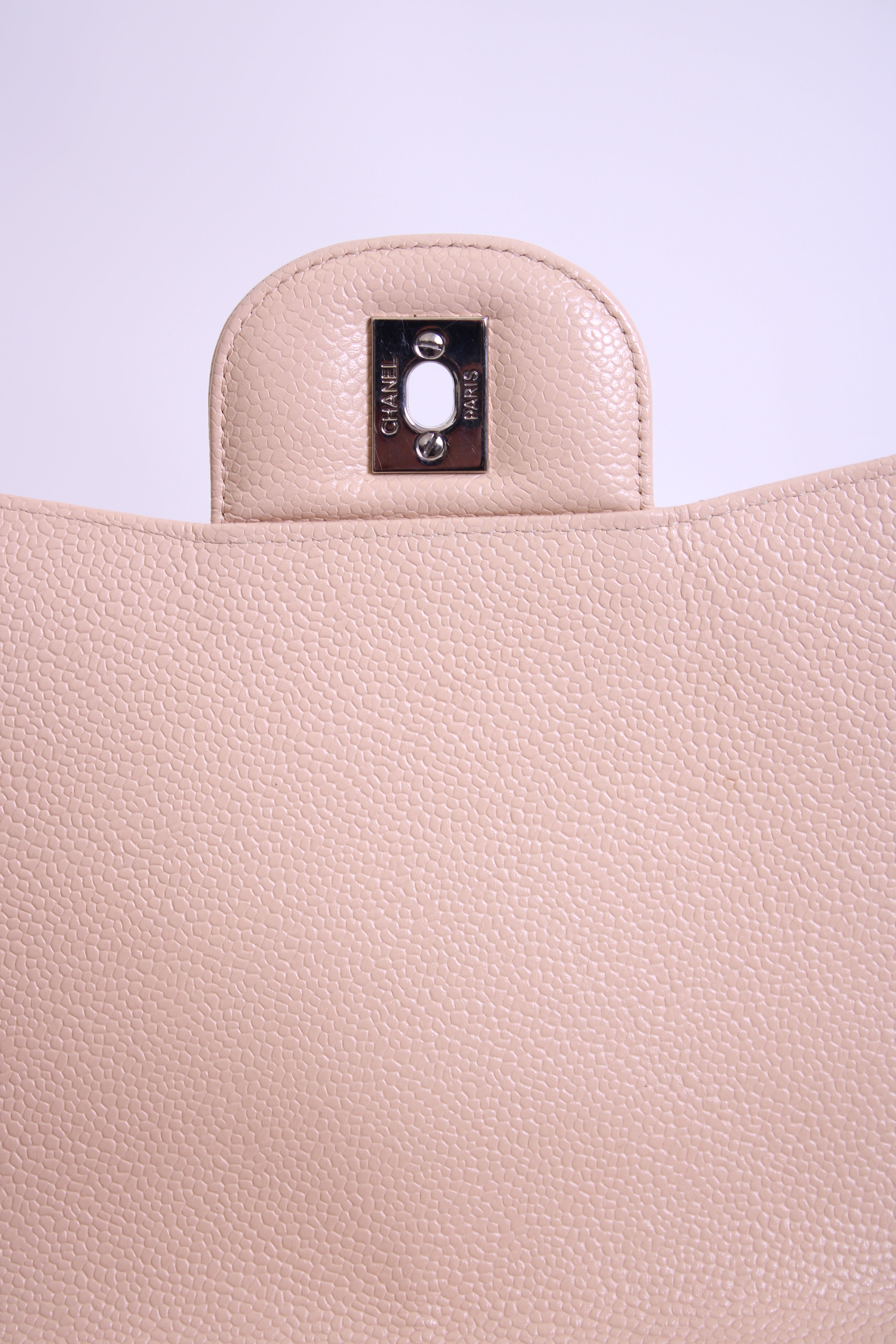 Nude Chanel Jumbo Classic Flap