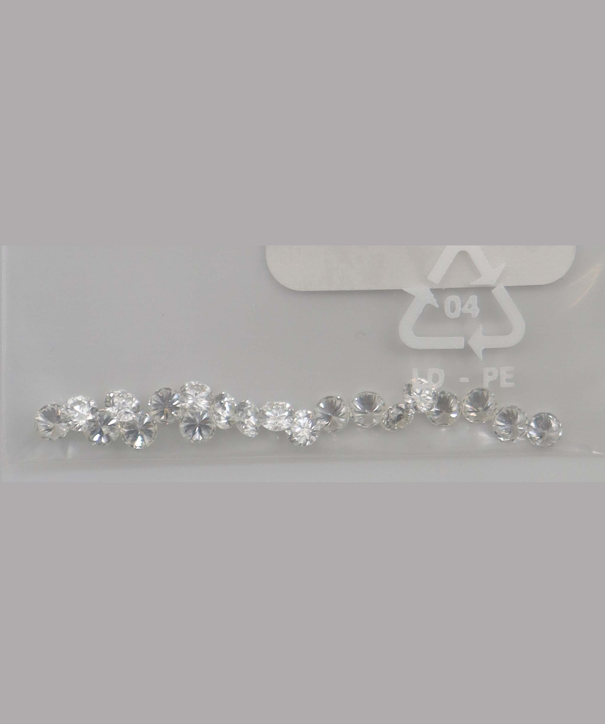2ct H VS1+ STRAIGHT TEN POINTERS-0.10 Diamonds DXBN0607
