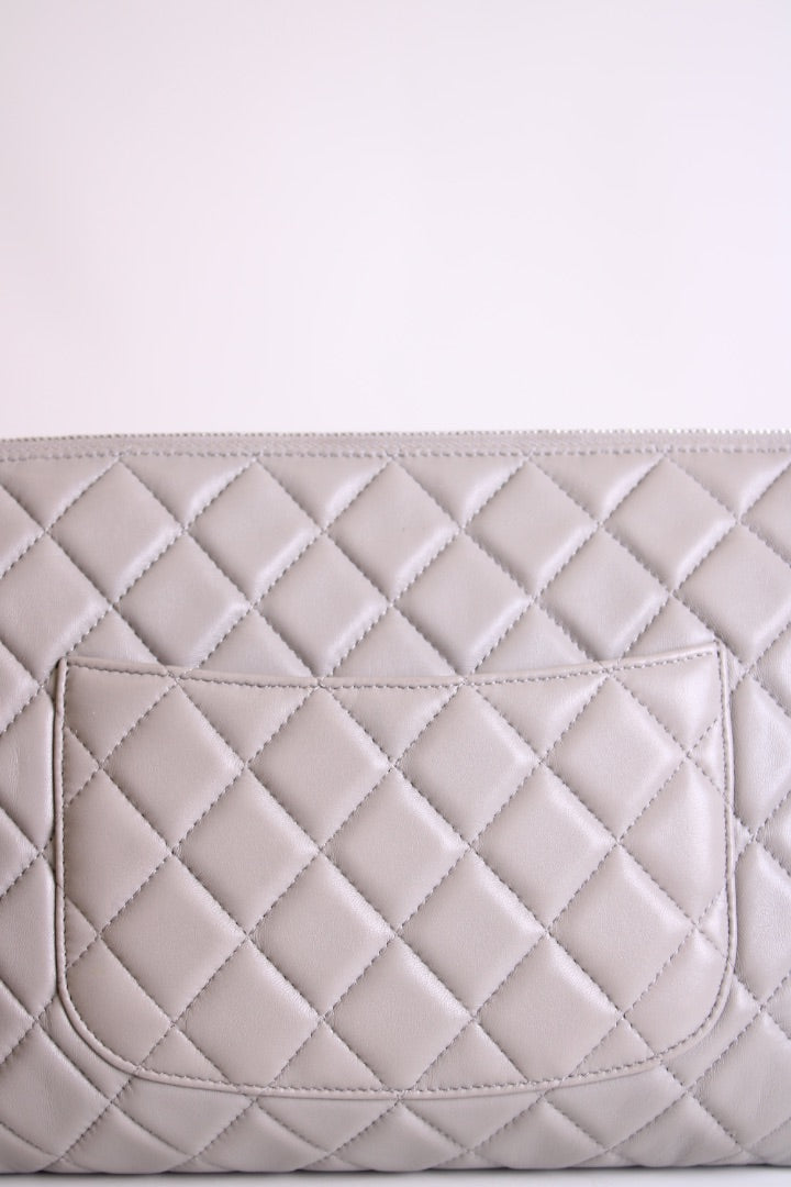 Chanel Pouch Grey