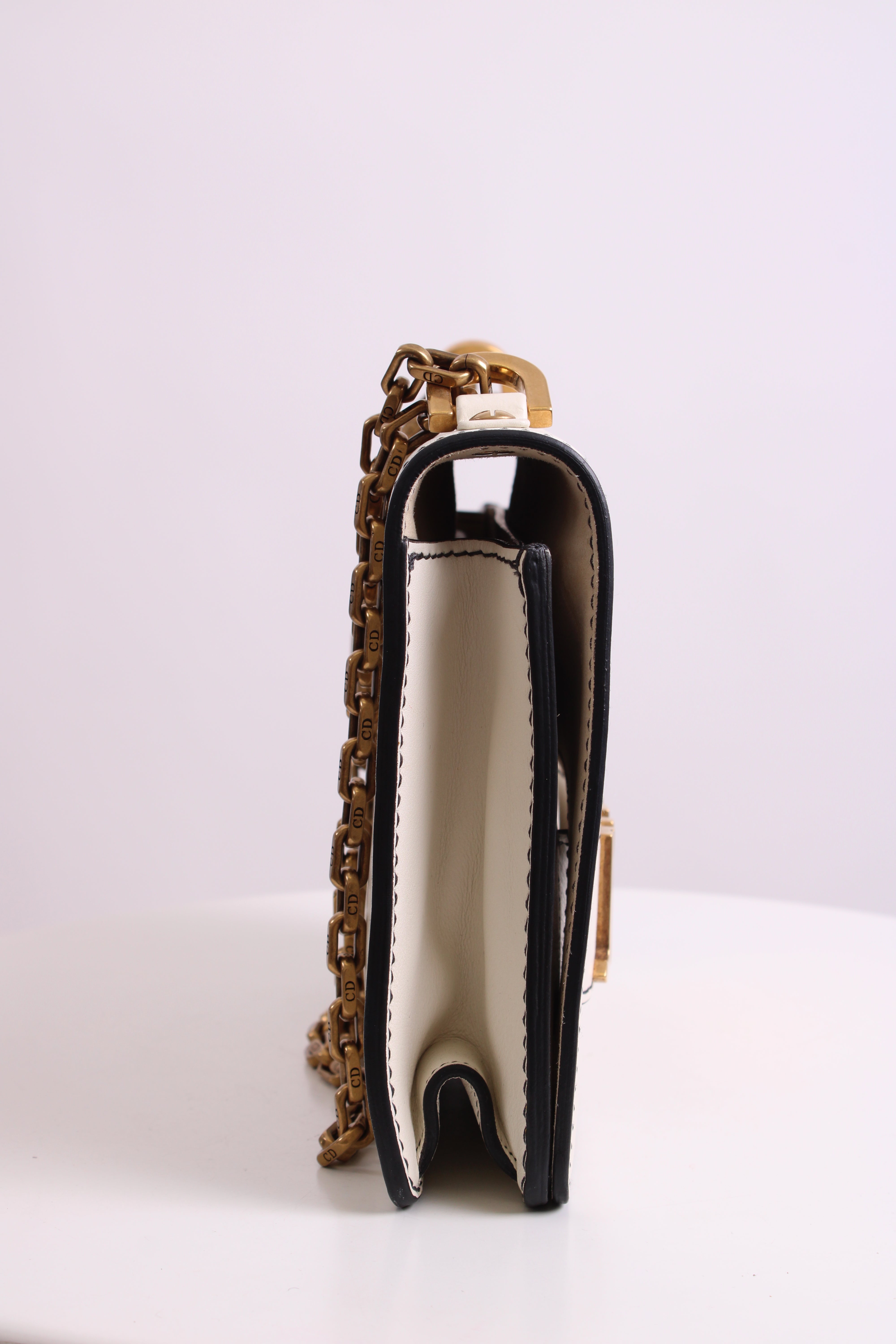 Christian Dior J'Adior Chain Flap Handbag Cream