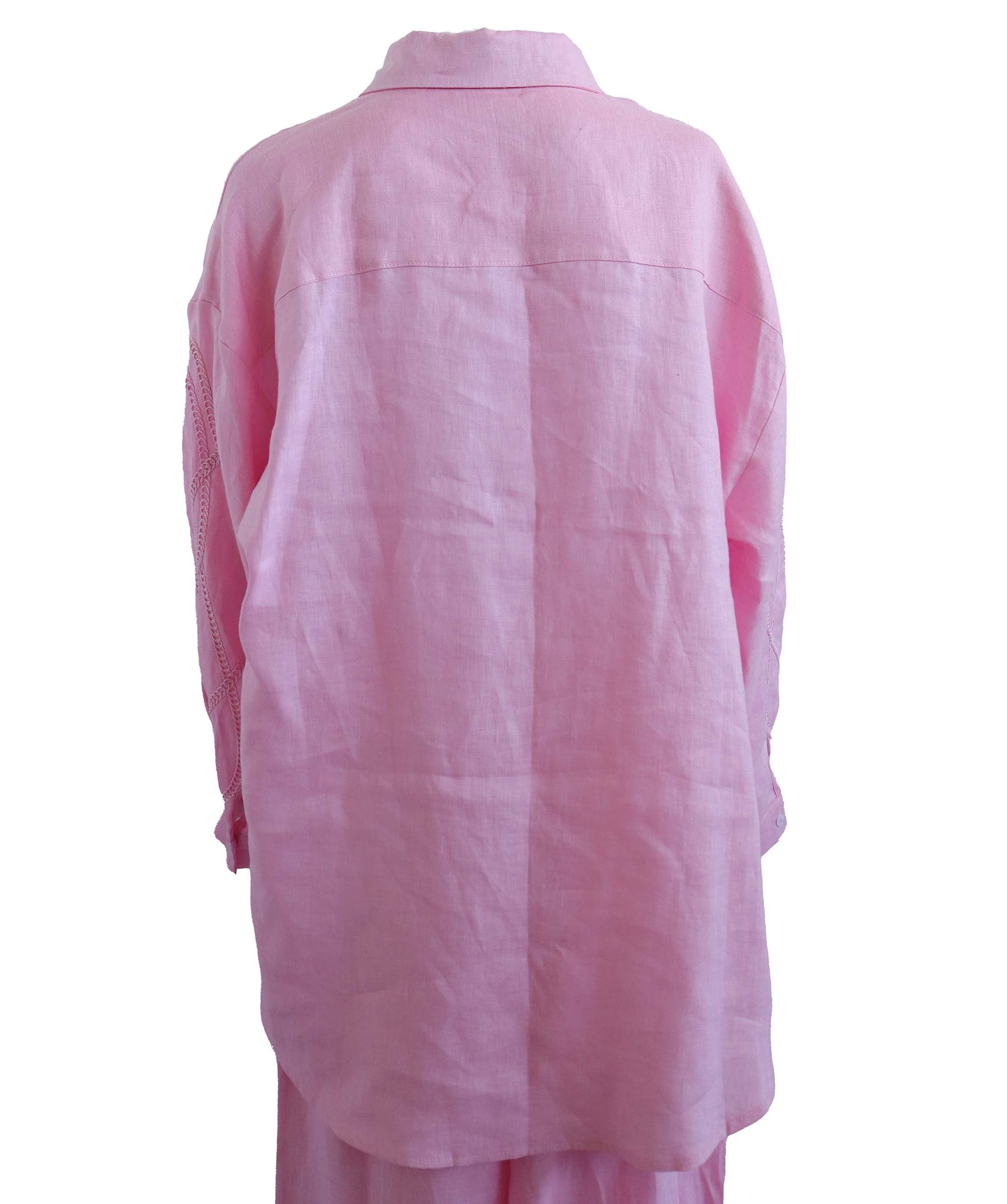 Pink Top and Trouser Set AGC3748
