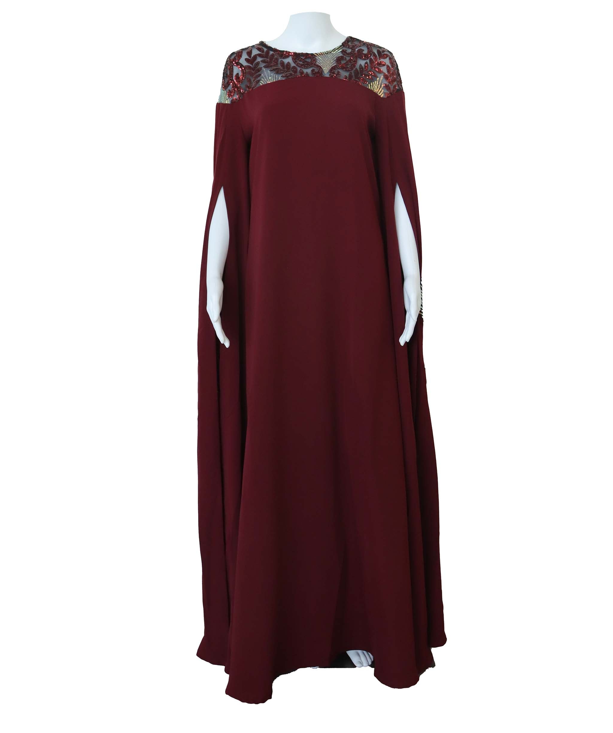 THE ROYAL DRESS RED SIZE M ASC7047