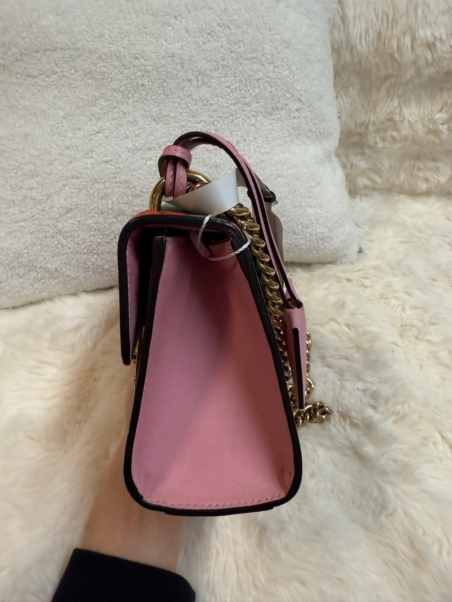 Gucci Padlock GG Strawberry Chain Bag