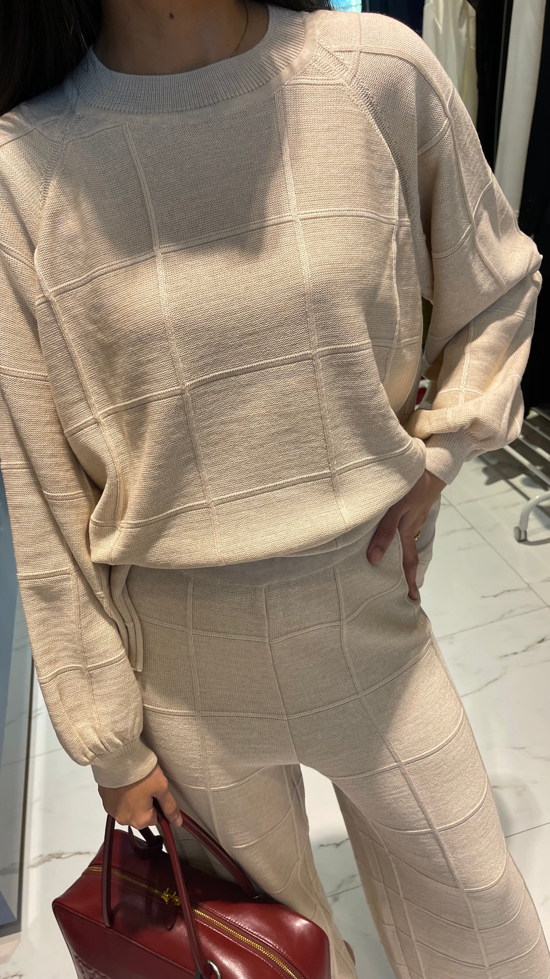 LOOSE FIT BRAULIO SET (SWEATER & TROUSERS)