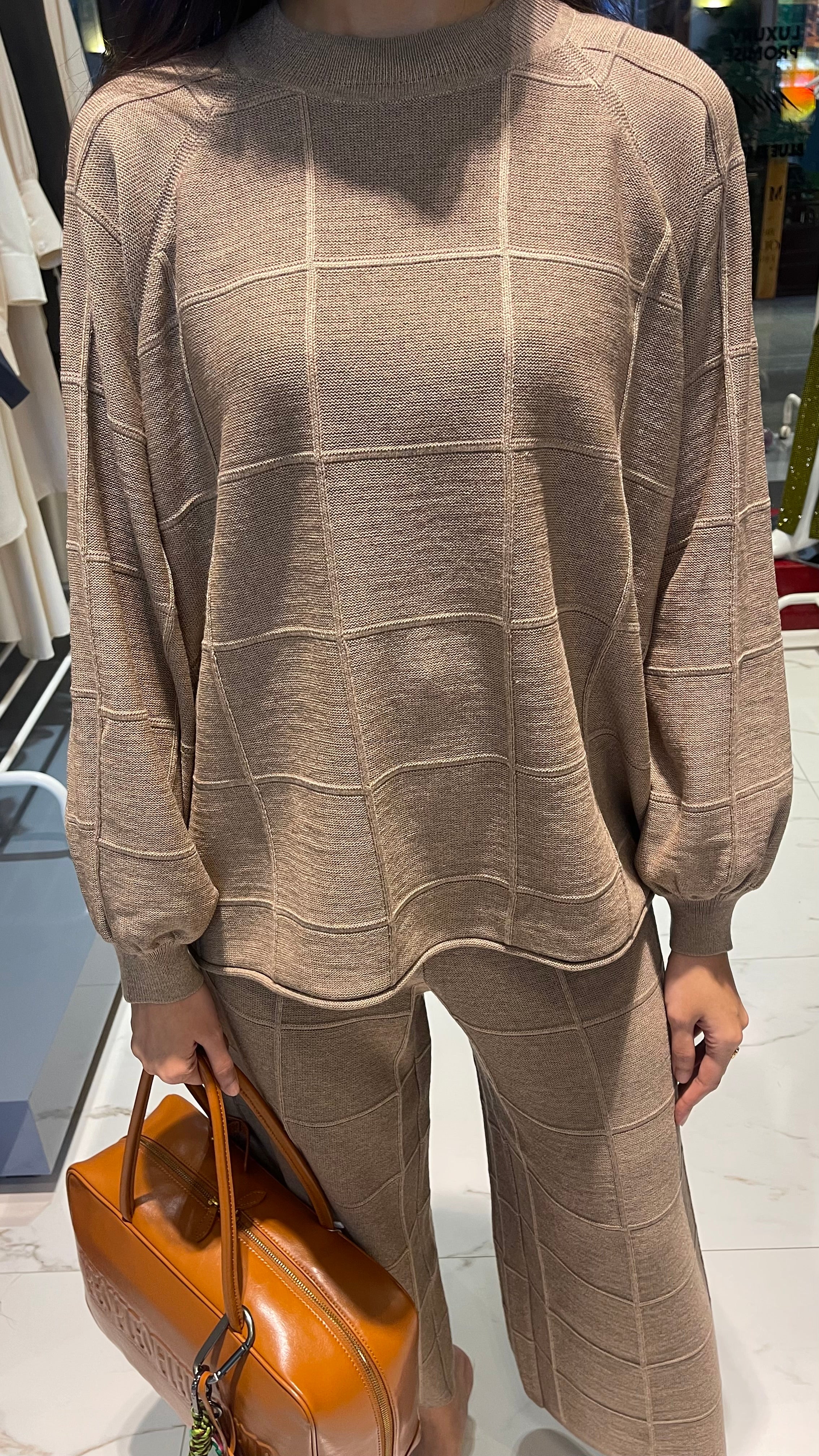 LOOSE FIT BRAULIO SET (SWEATER & TROUSERS)