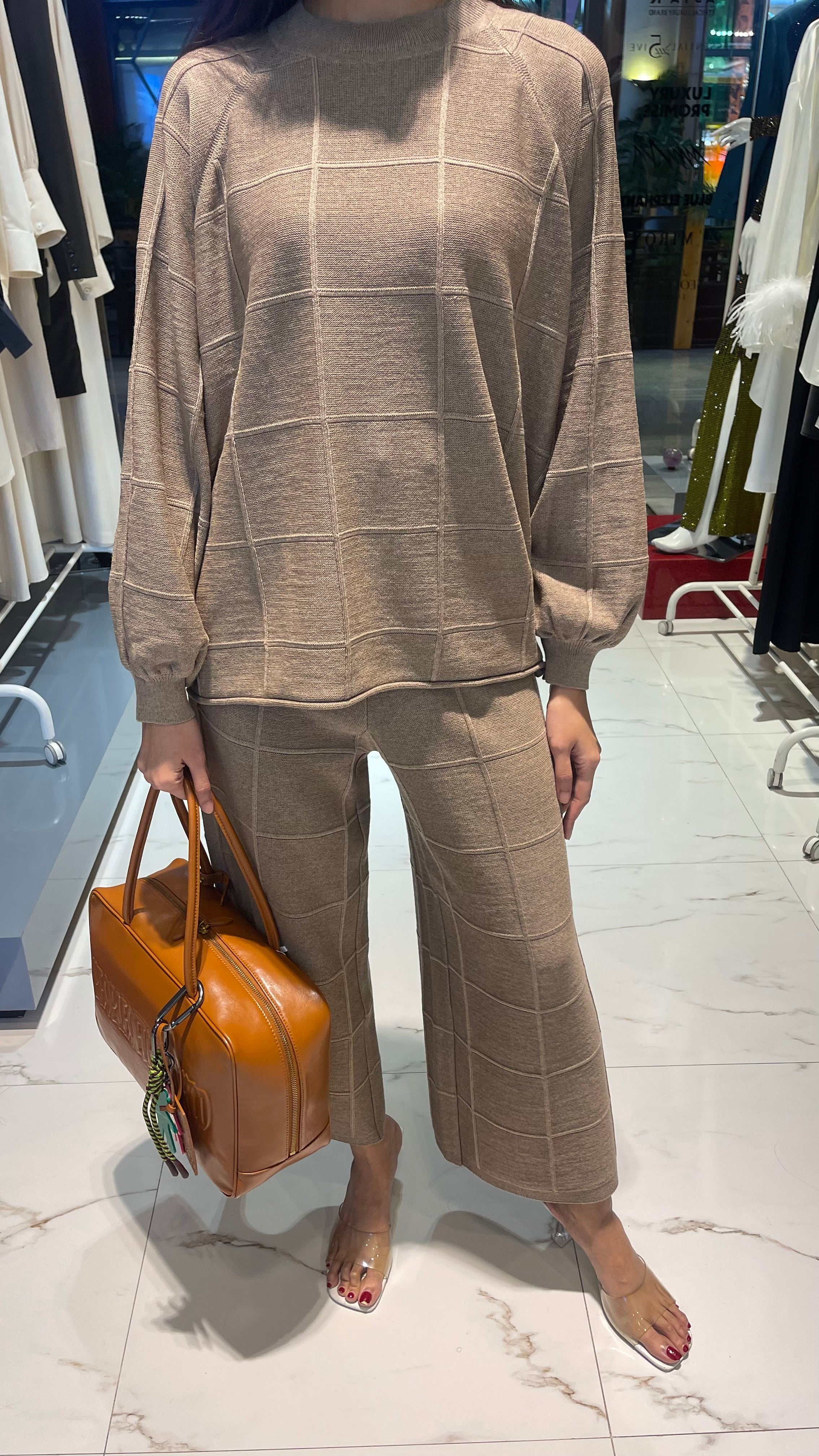 LOOSE FIT BRAULIO SET (SWEATER & TROUSERS)