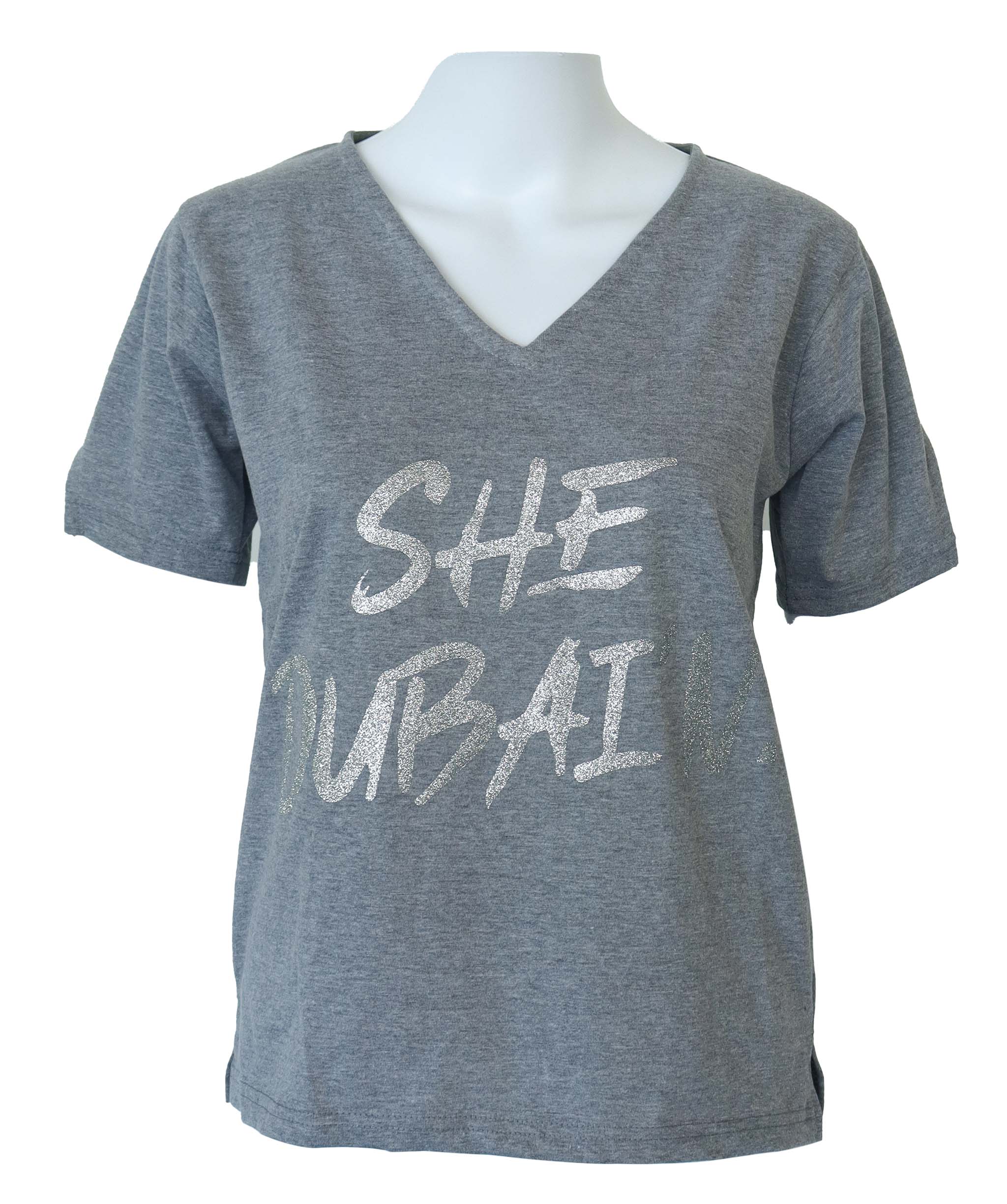 SHE DUBAIN GREY SILVER SIZE S ASC7127