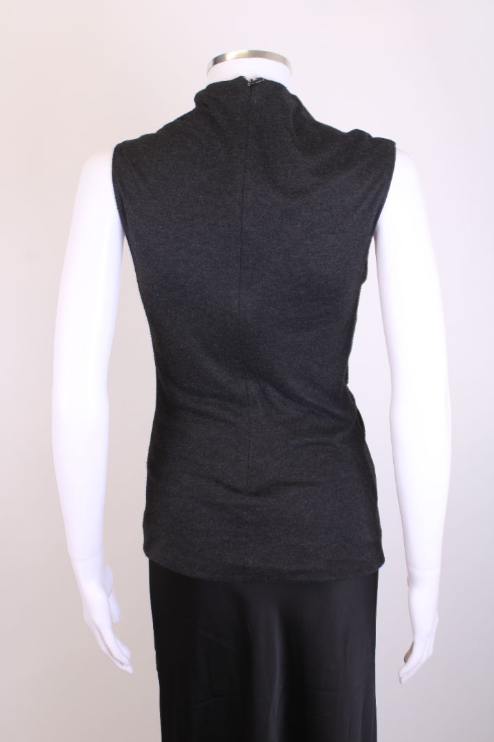 Gucci S/S Knit Top Grey S