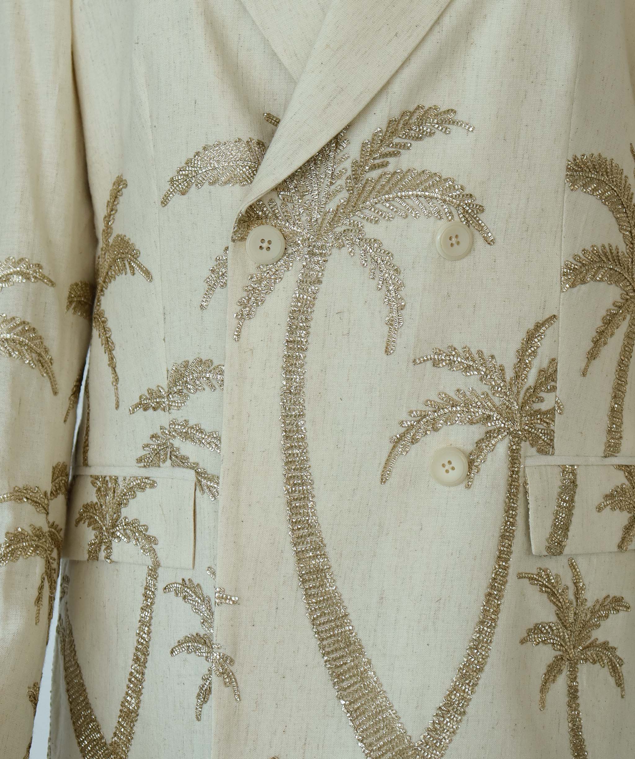 THE PALM BLAZER SET SIZE L ASC7094