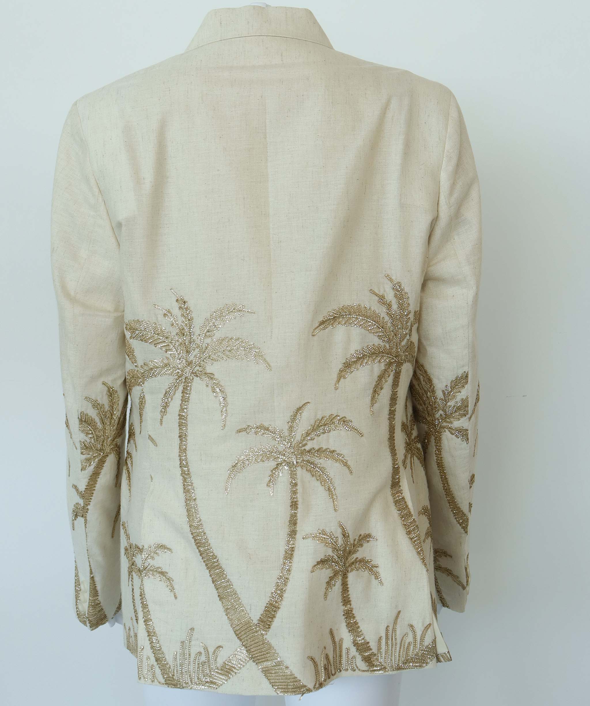 THE PALM BLAZER SET SIZE L ASC7094