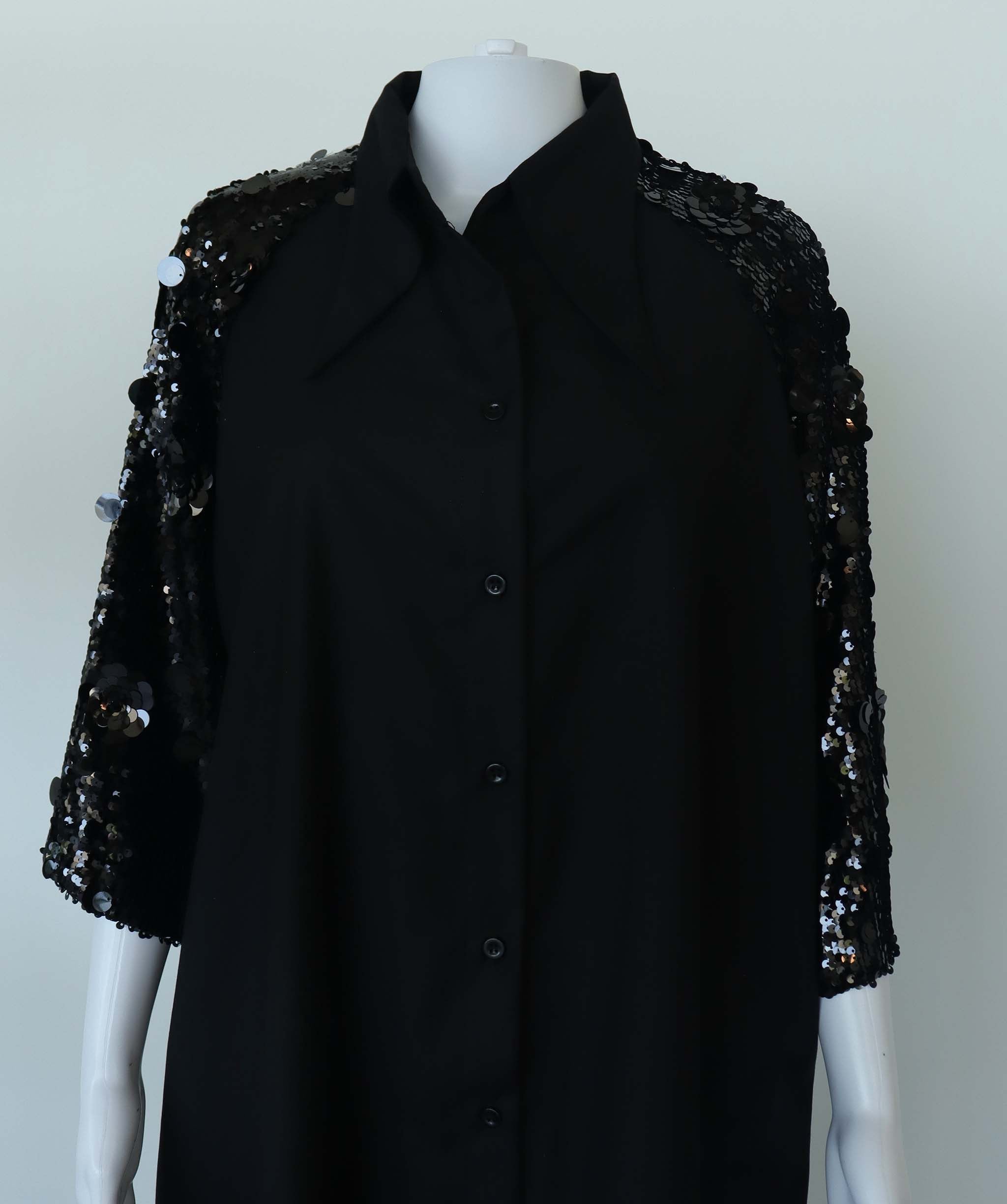 STAR SHIRT BLACK / BLACK SIZE S/M ASC7081