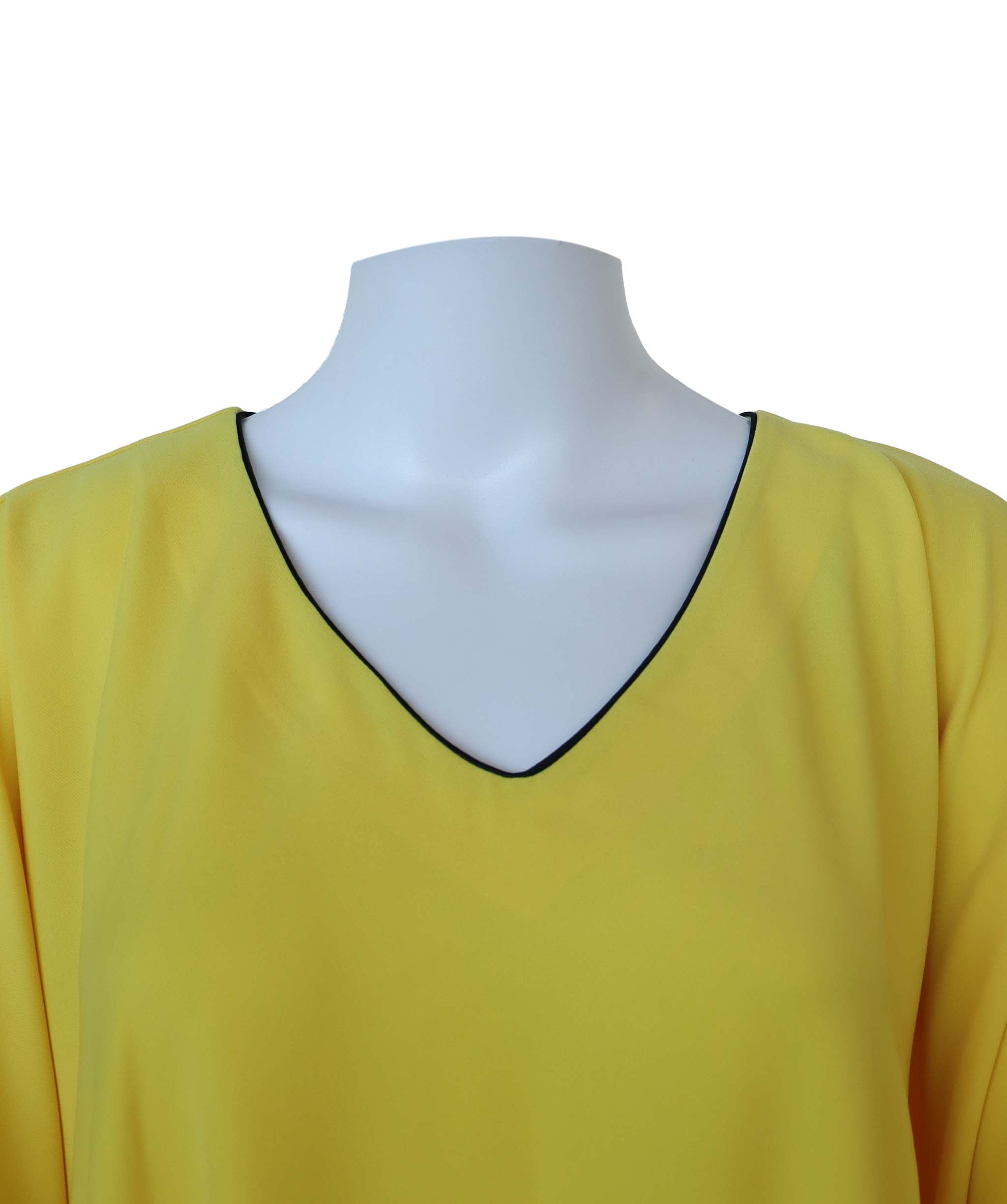 Dreamy kaftan yellow S/M ASC7241