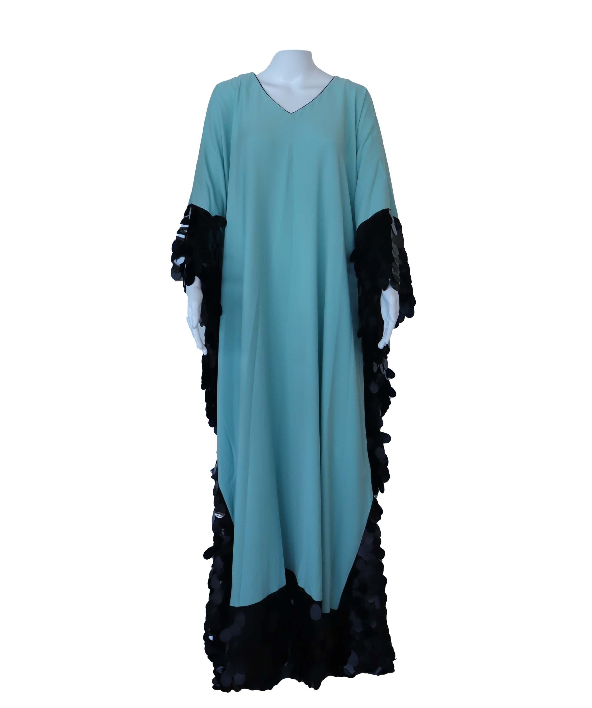 Dreamy kaftan blue S/M ASC7240