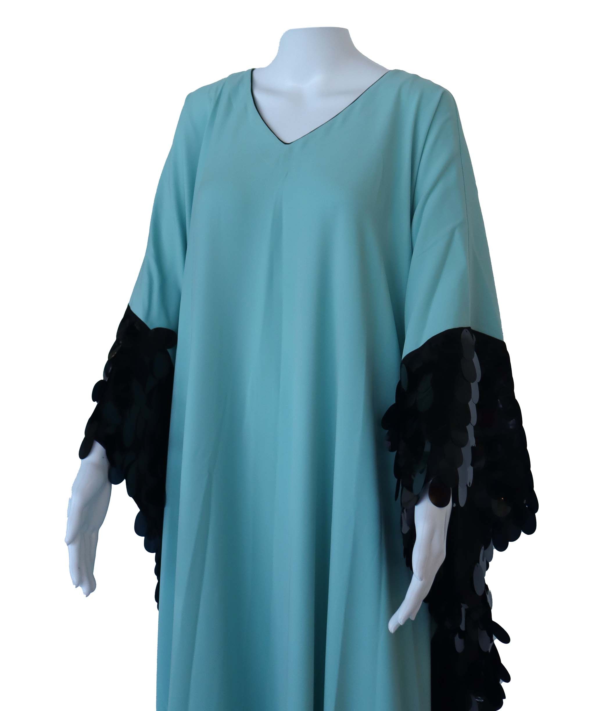 Dreamy kaftan blue S/M ASC7240