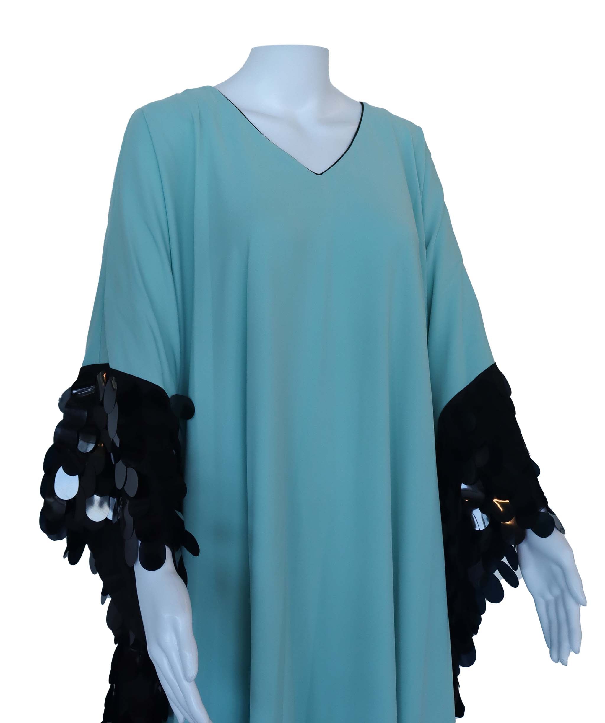 Dreamy kaftan blue S/M ASC7240