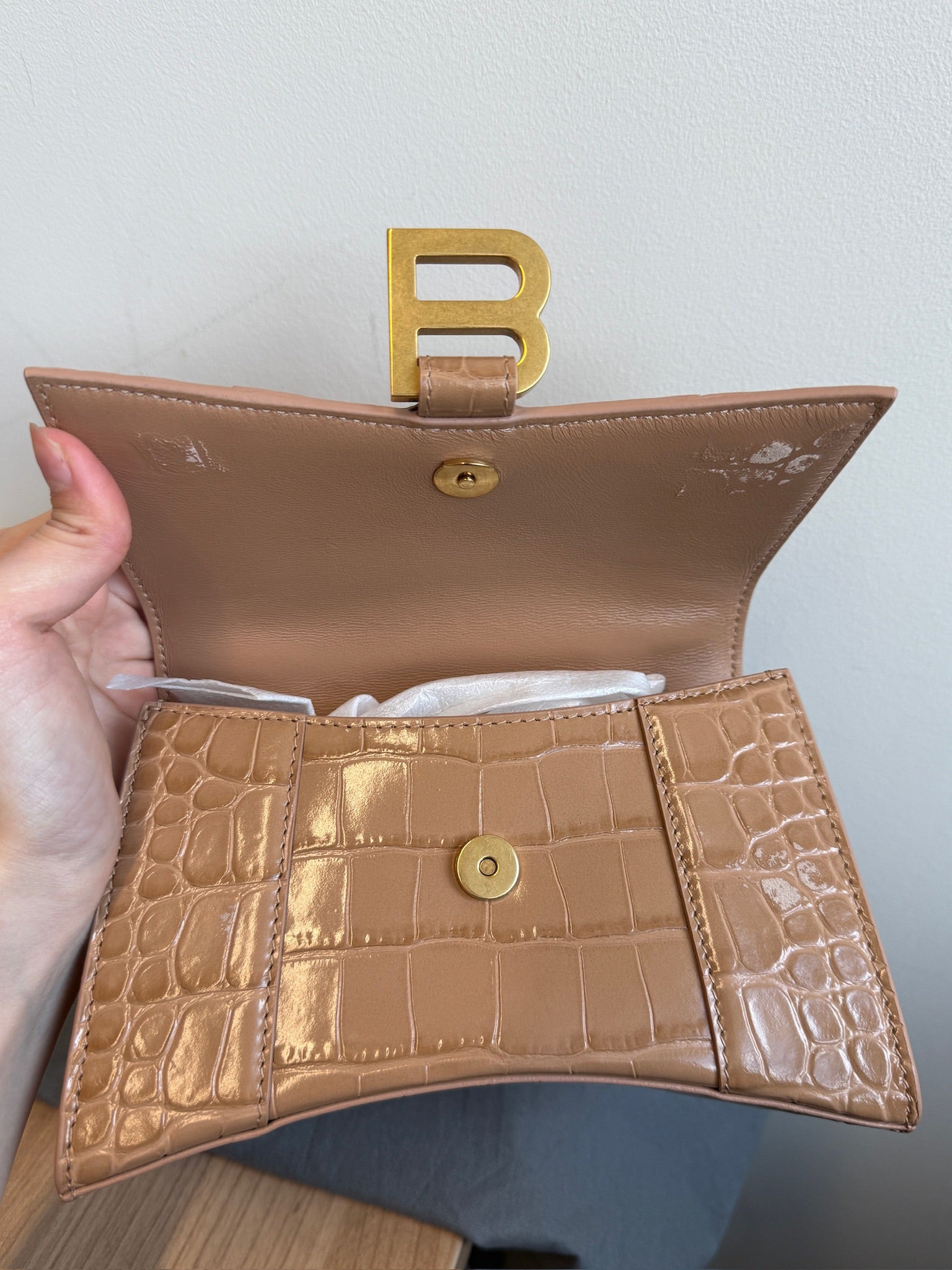 Balenciaga Hourglass Small Tote Bag