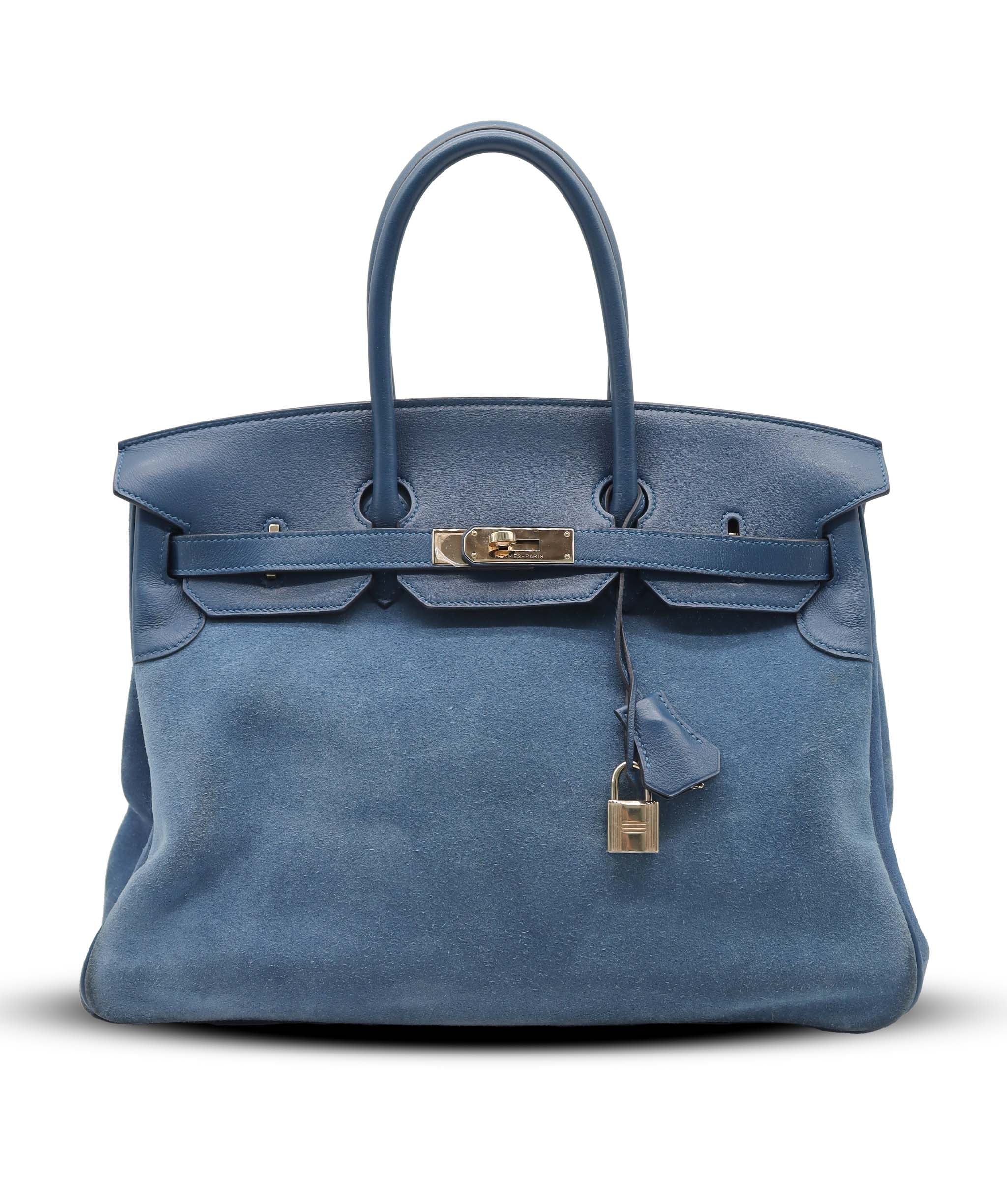 Hermes Suede Birkin 35 AGC3769