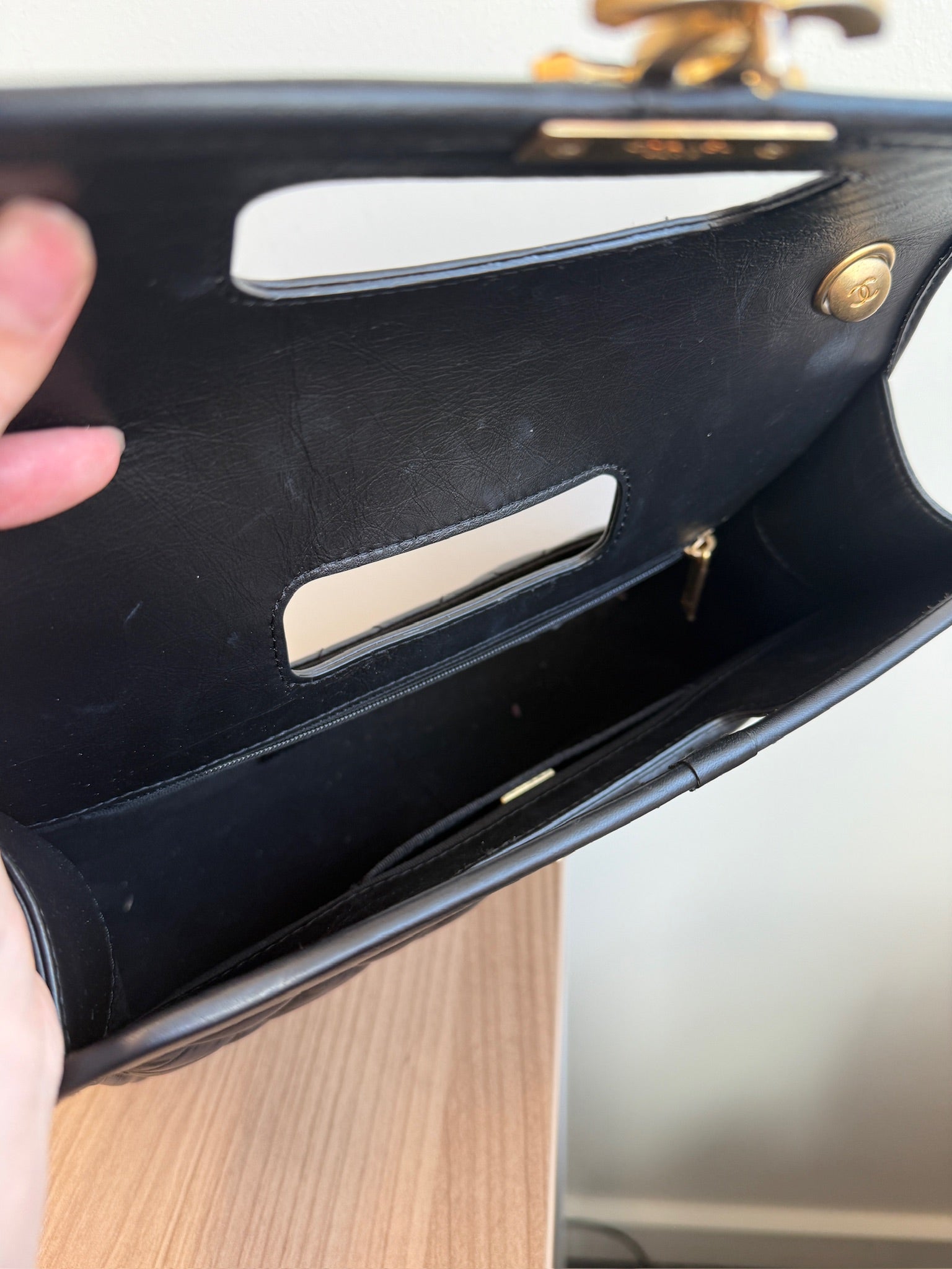 Chanel Graphic Catch Flap Bag
