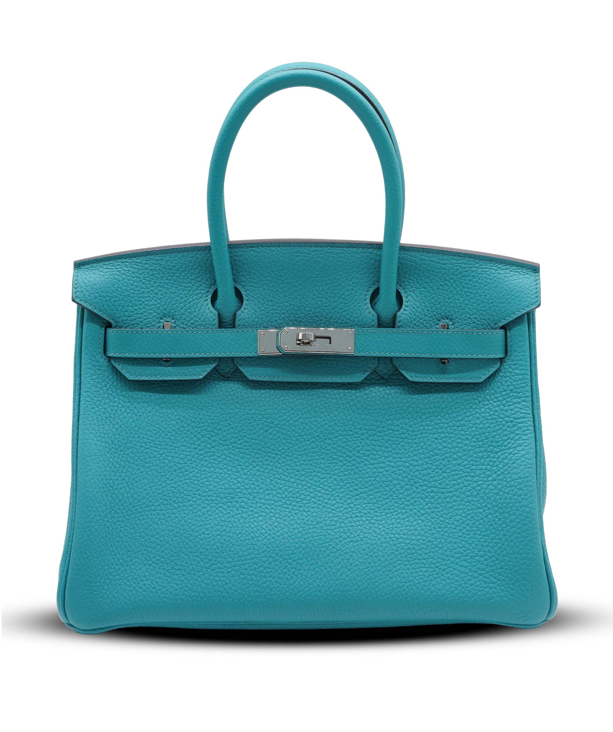 HERMES BIRKIN 30 VERT VERONE PHW AGC3771