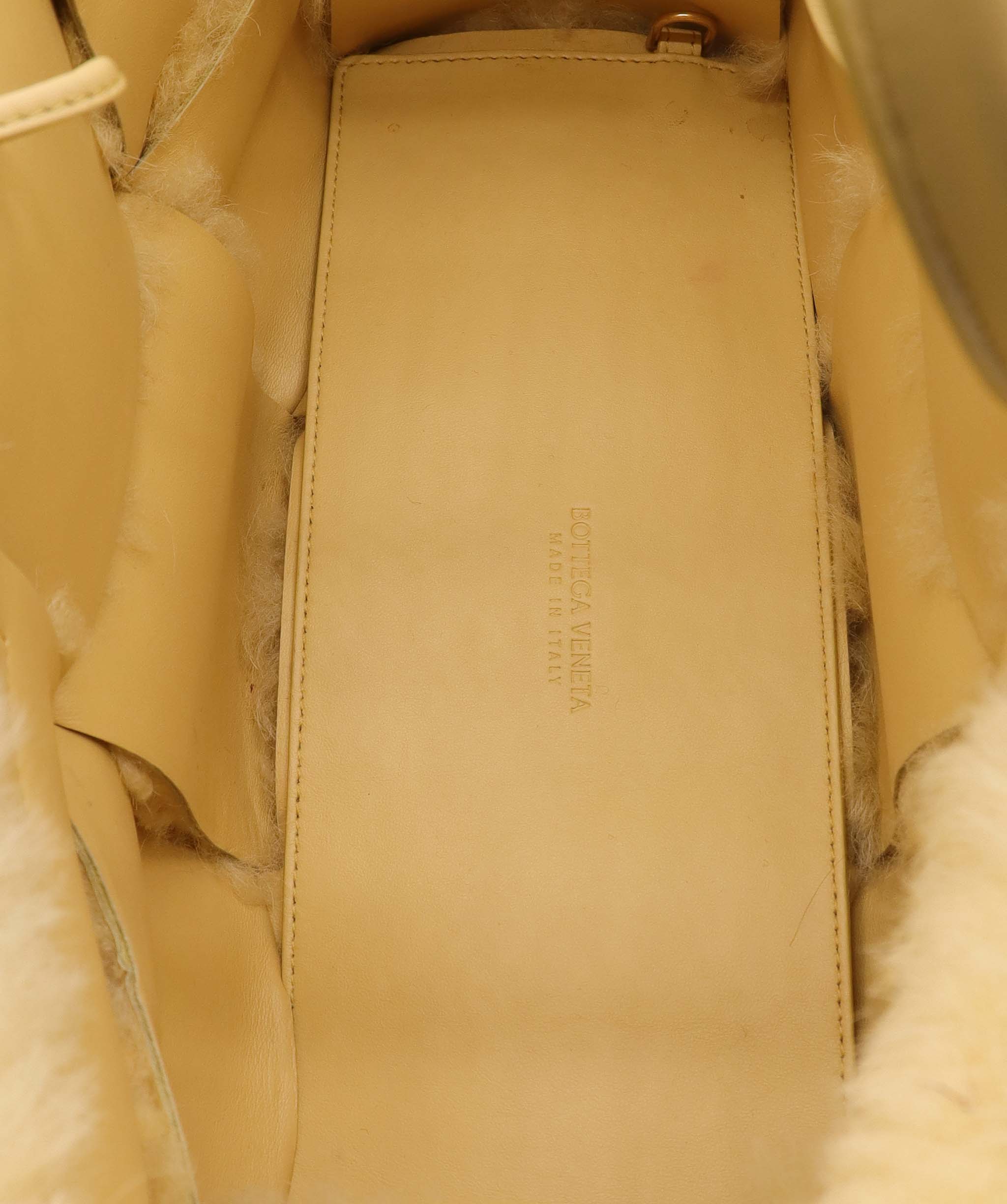 BOTTEGA VENETA ARCO TOTE BAG YELLOW ASC7287